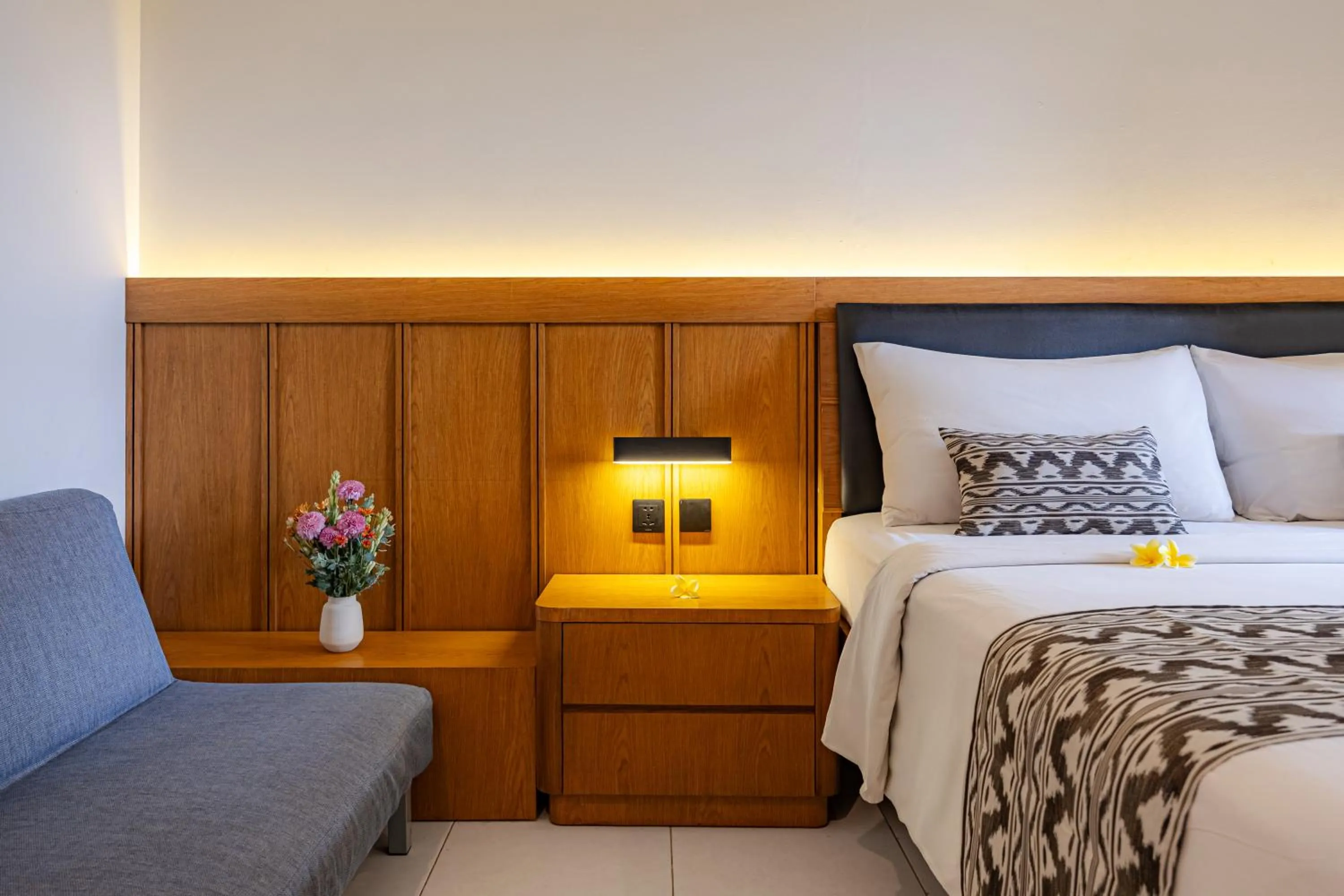 Bedroom, Bed in Bali True Living