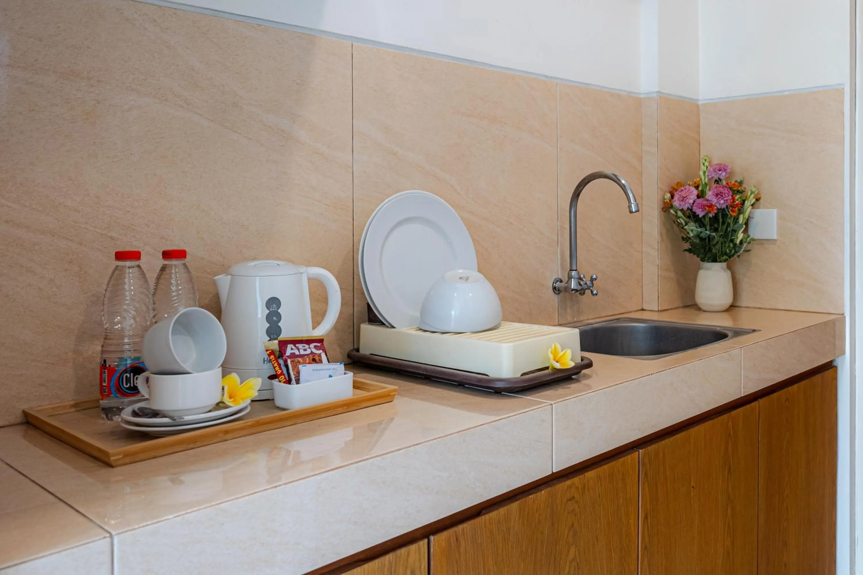 Kitchen or kitchenette in Bali True Living