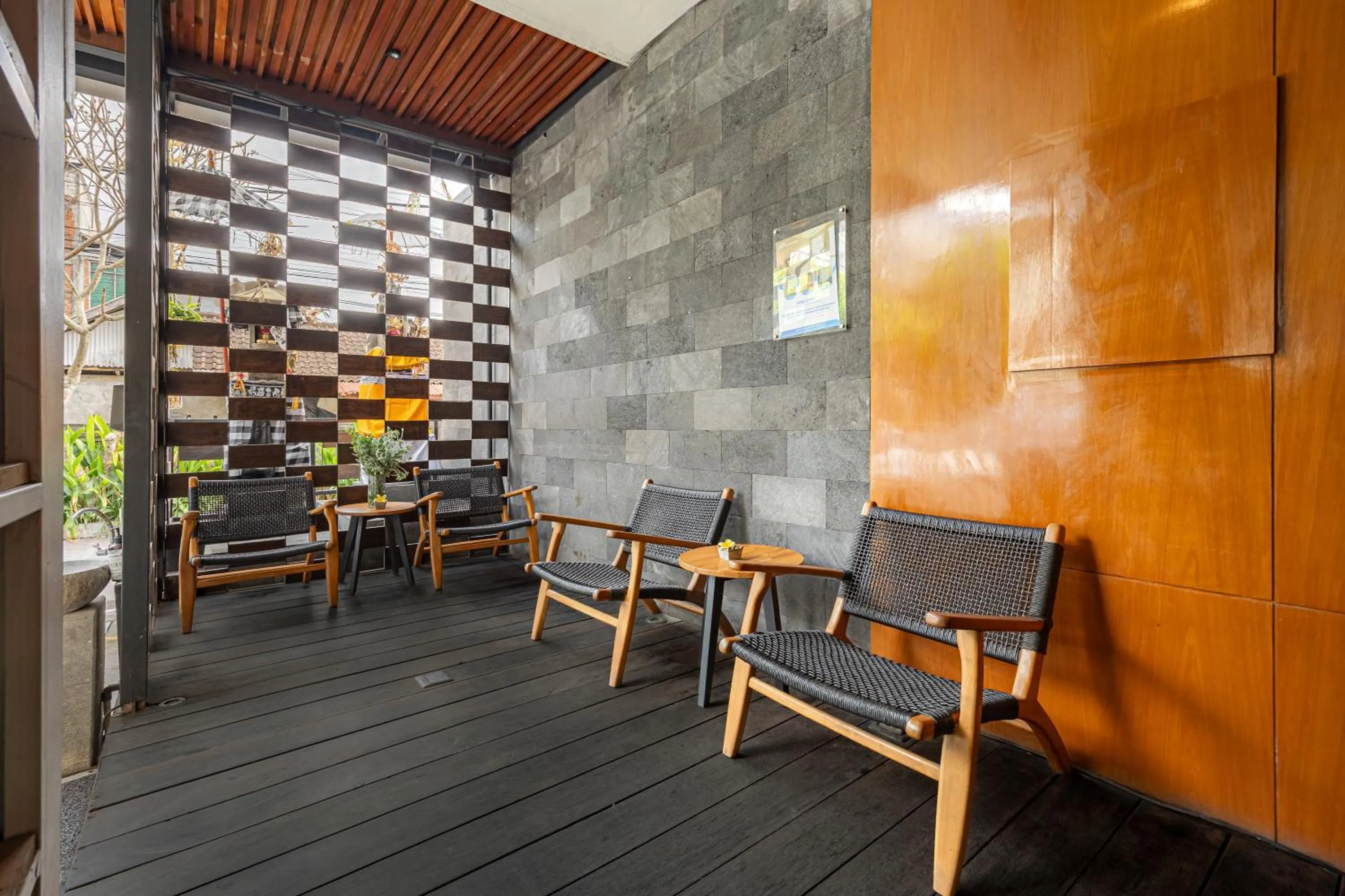 Seating area in Bali True Living