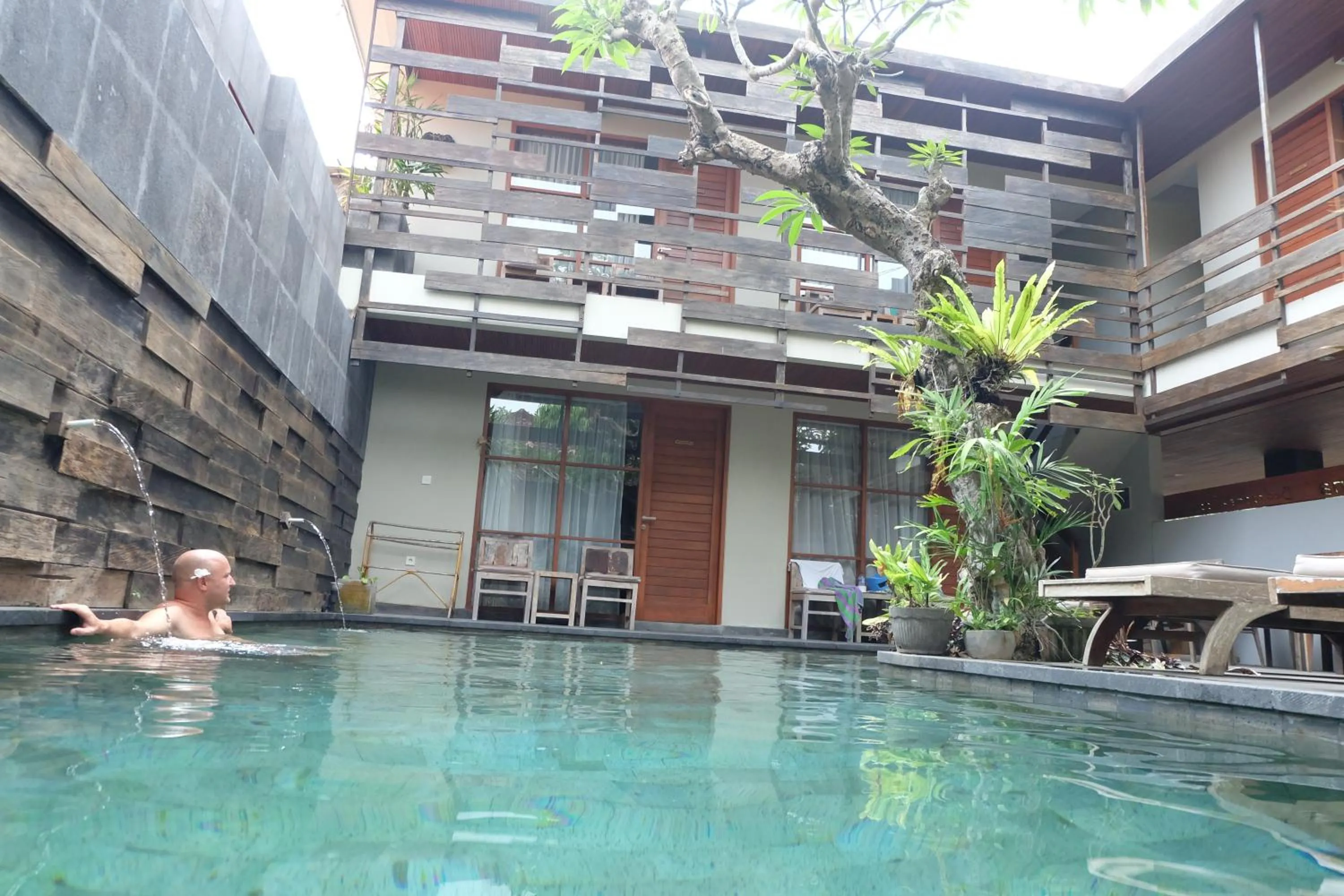 Swimming pool in Semarandana Bedrooms and Pool