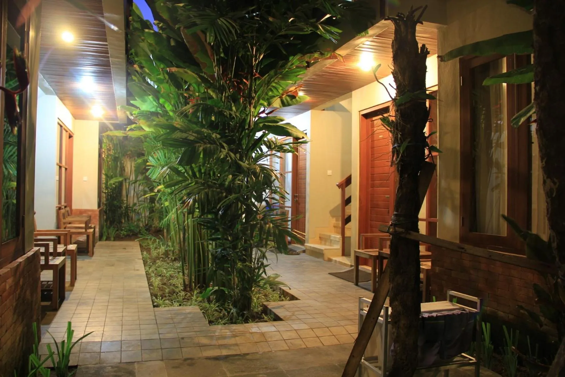 Garden in Semarandana Bedrooms and Pool