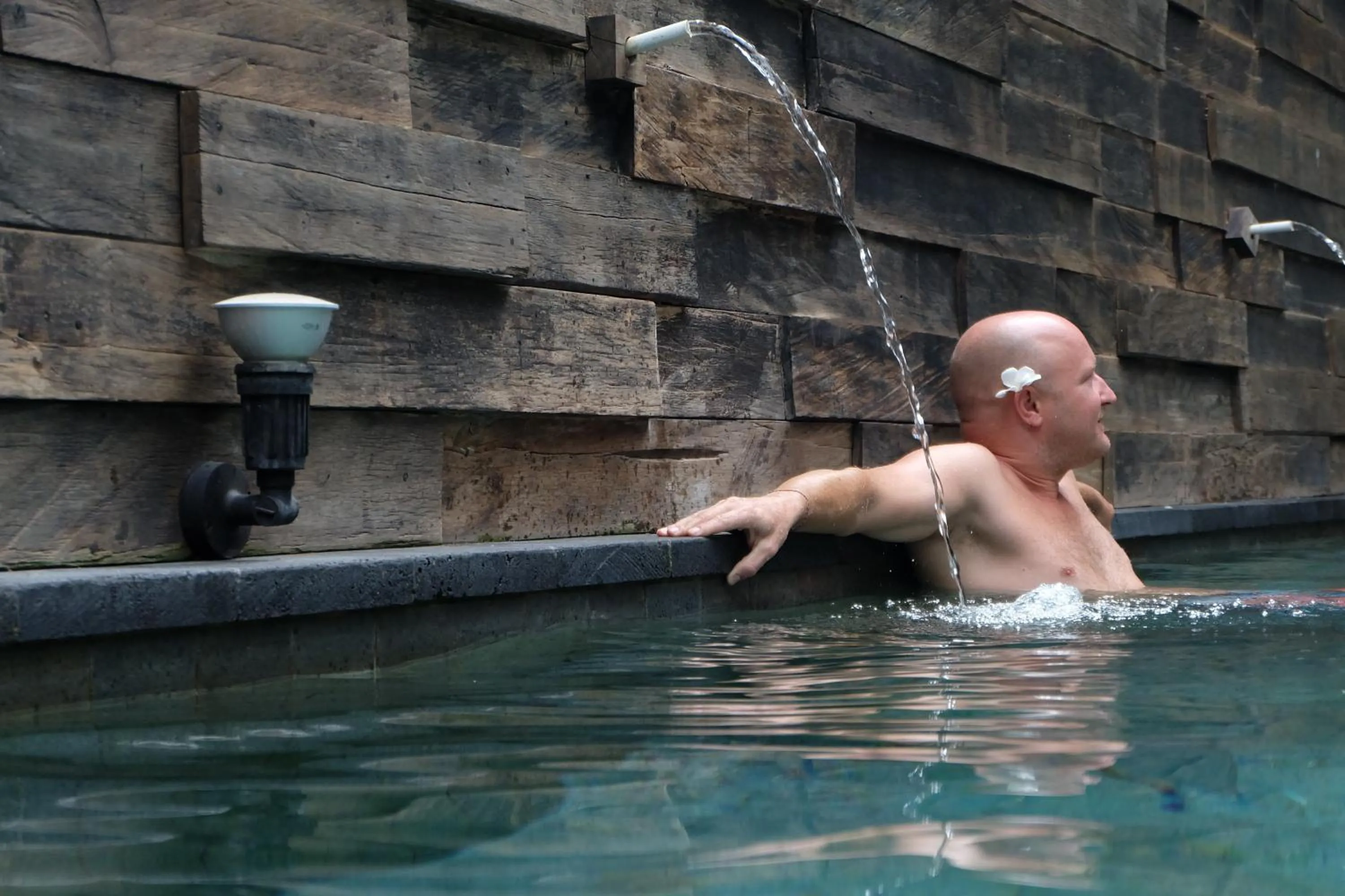 Swimming pool in Semarandana Bedrooms and Pool