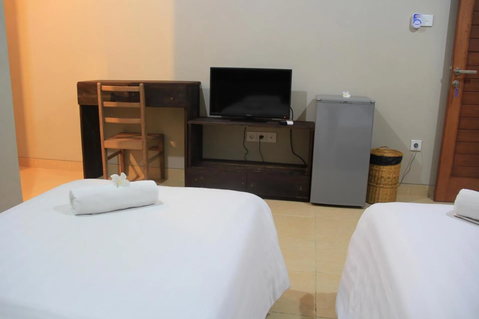 TV and multimedia, Bed in Semarandana Bedrooms and Pool