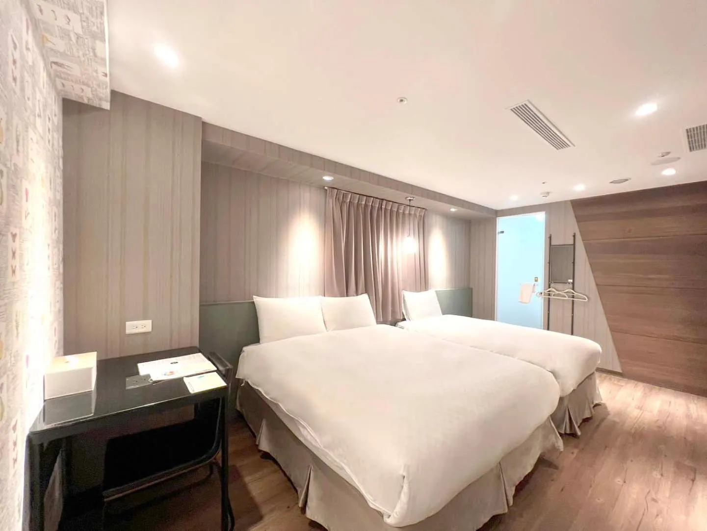 Bed in 綺樂文旅 開封館 Le Room Hotel Kaifeng