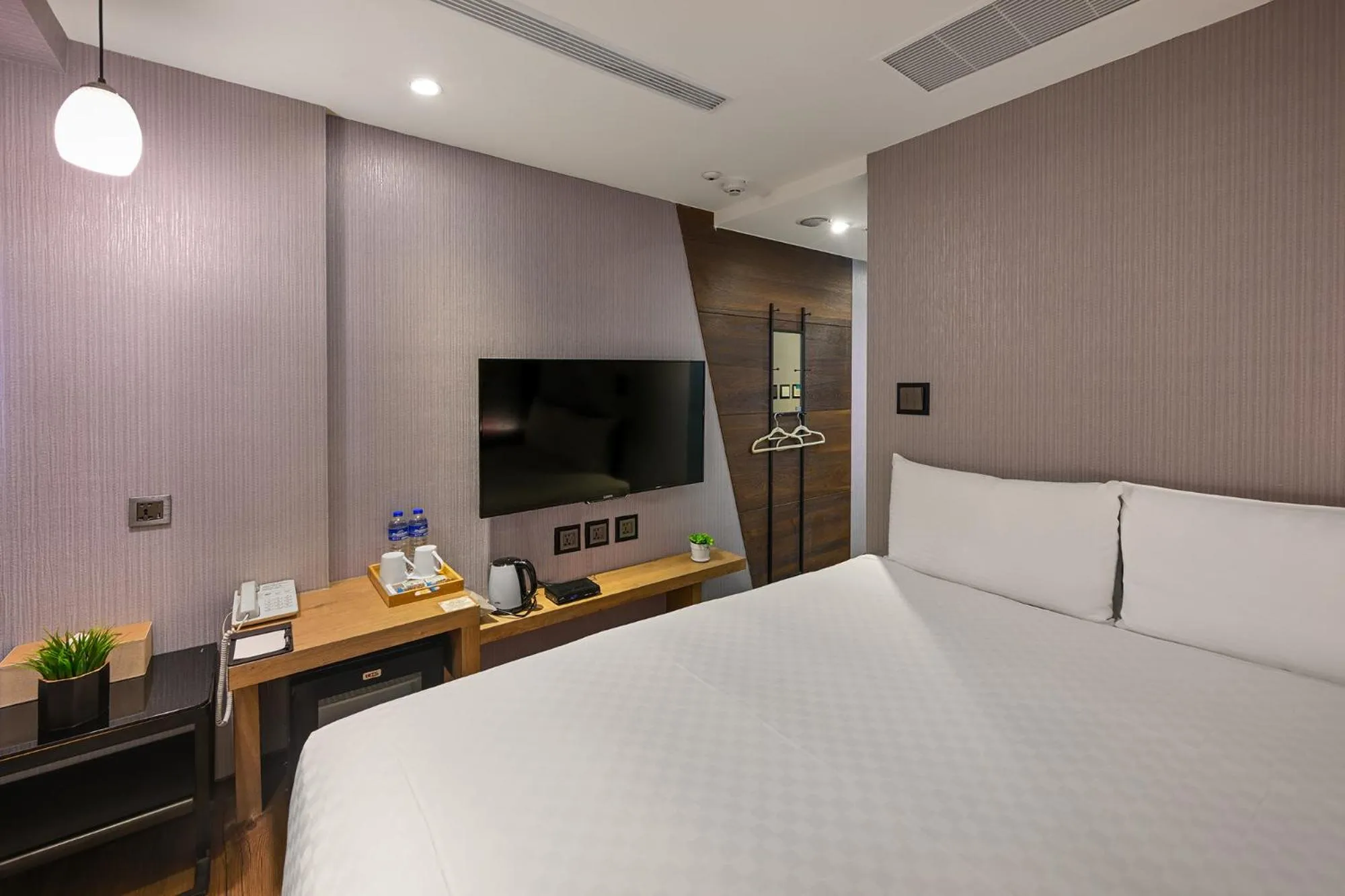 Bed in 綺樂文旅 開封館 Le Room Hotel Kaifeng