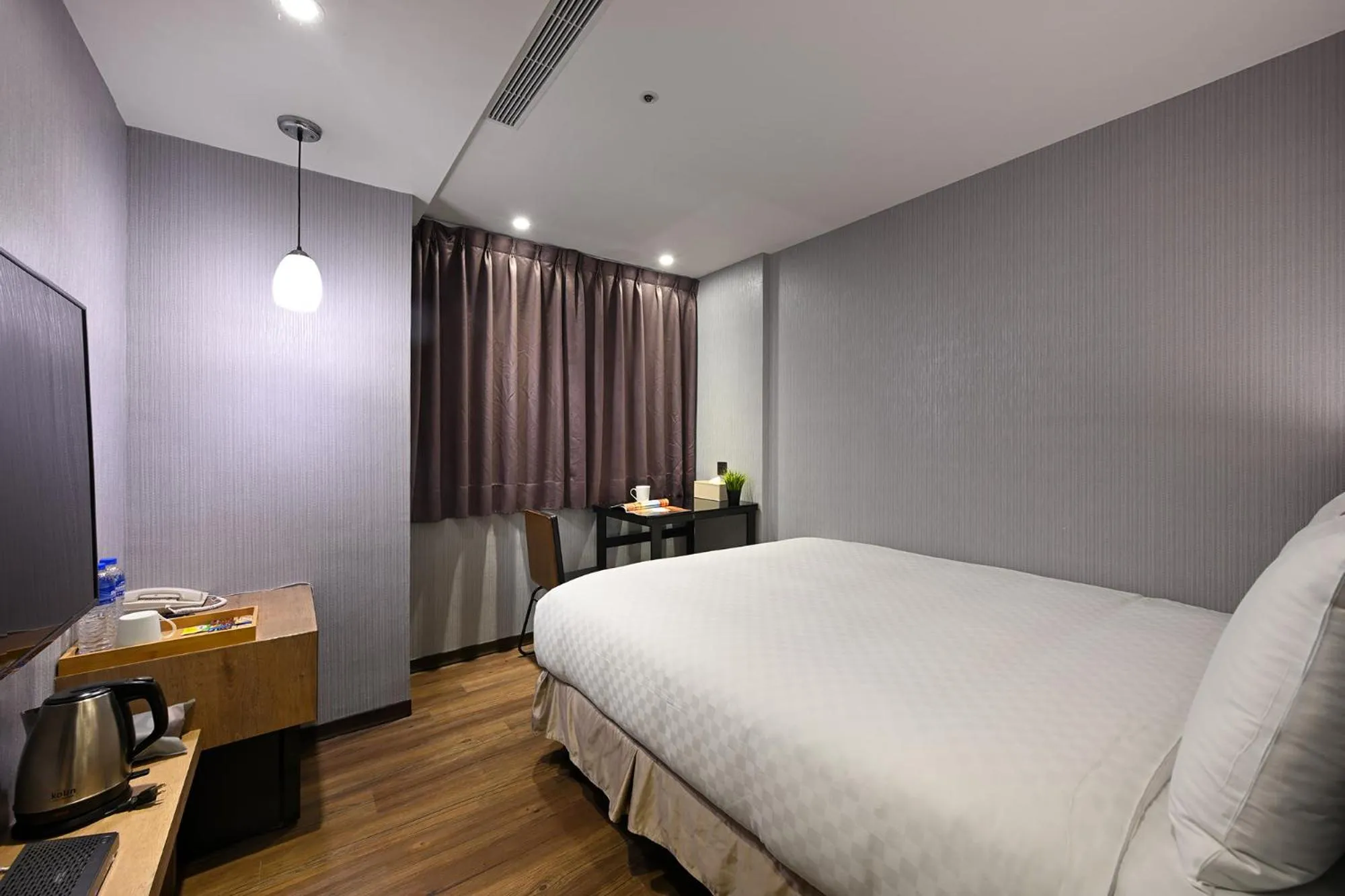 Bed in 綺樂文旅 開封館 Le Room Hotel Kaifeng