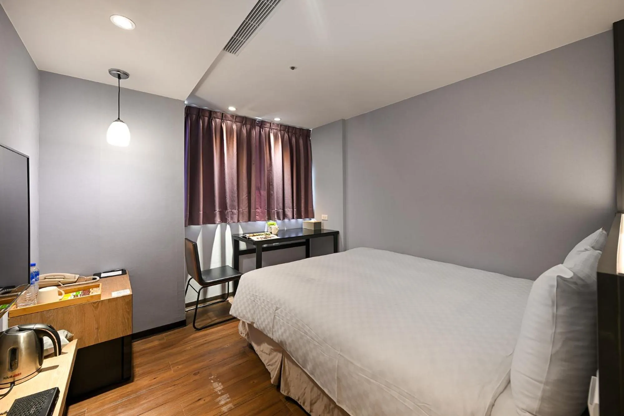 Bed in 綺樂文旅 開封館 Le Room Hotel Kaifeng