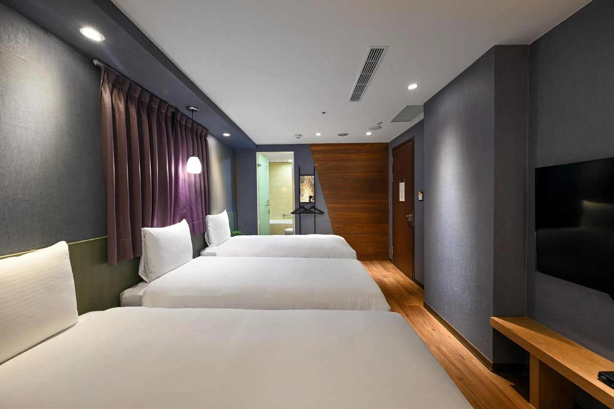 Bed in 綺樂文旅 開封館 Le Room Hotel Kaifeng