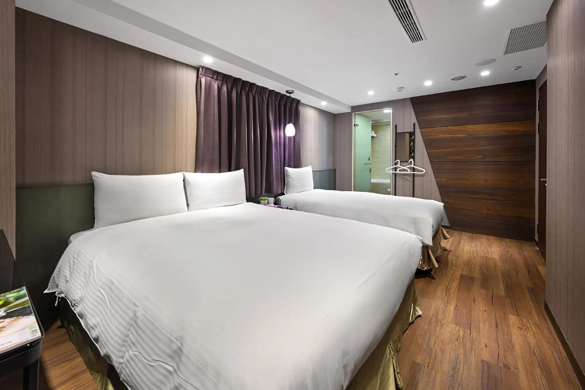 Bed in 綺樂文旅 開封館 Le Room Hotel Kaifeng