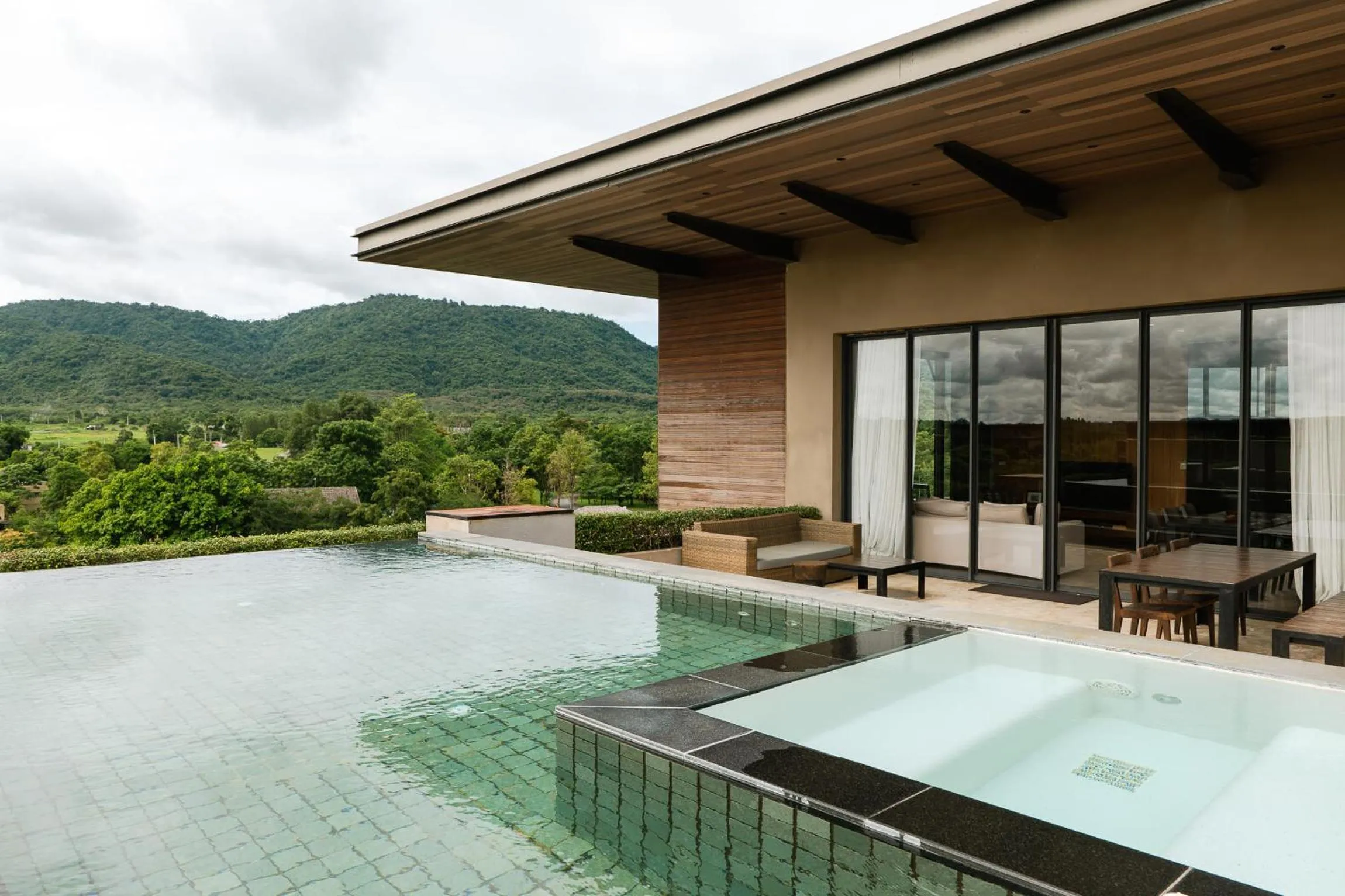 Swimming pool in atta Lakeside Resort Suite - SHA Plus Certified