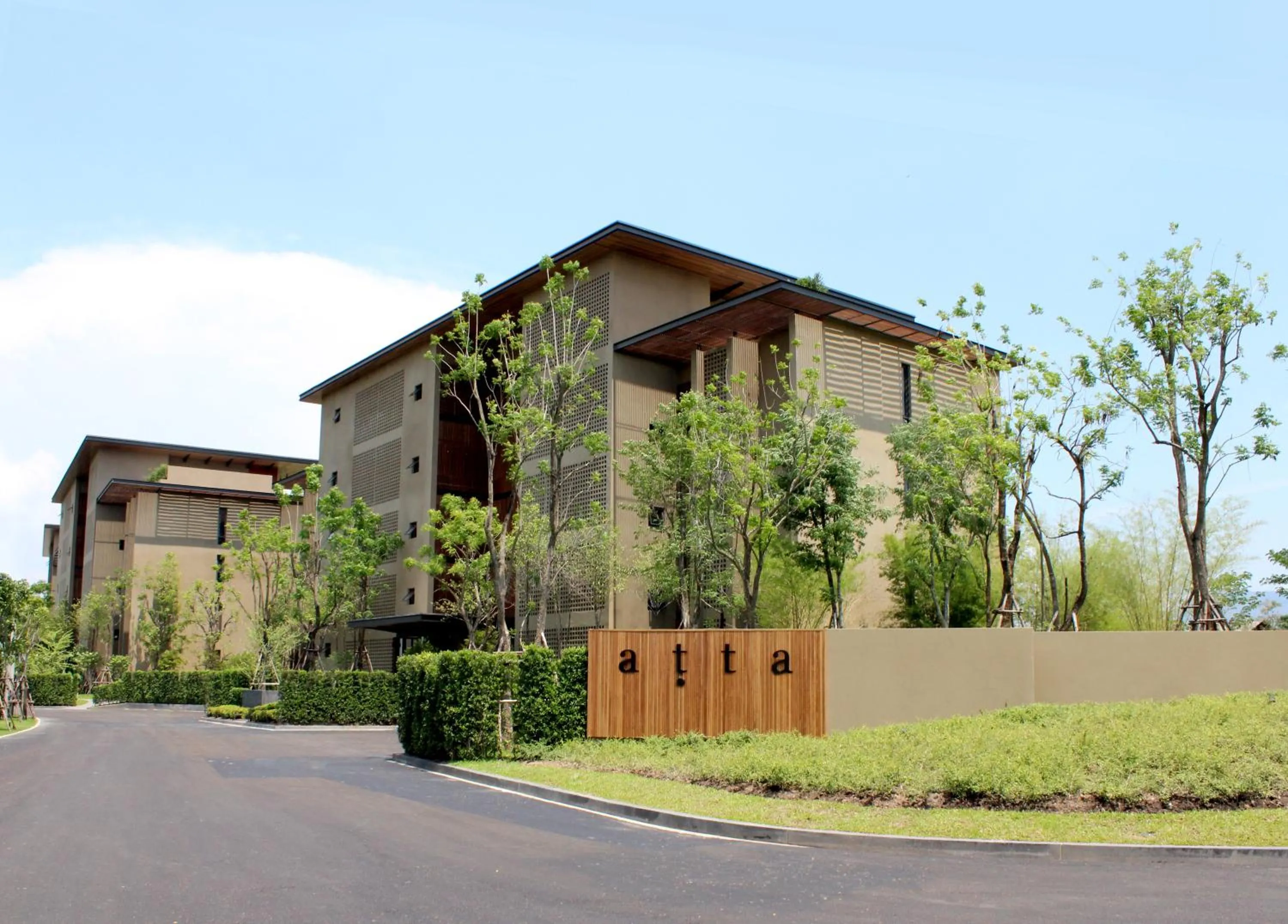 Property building in atta Lakeside Resort Suite - SHA Plus Certified