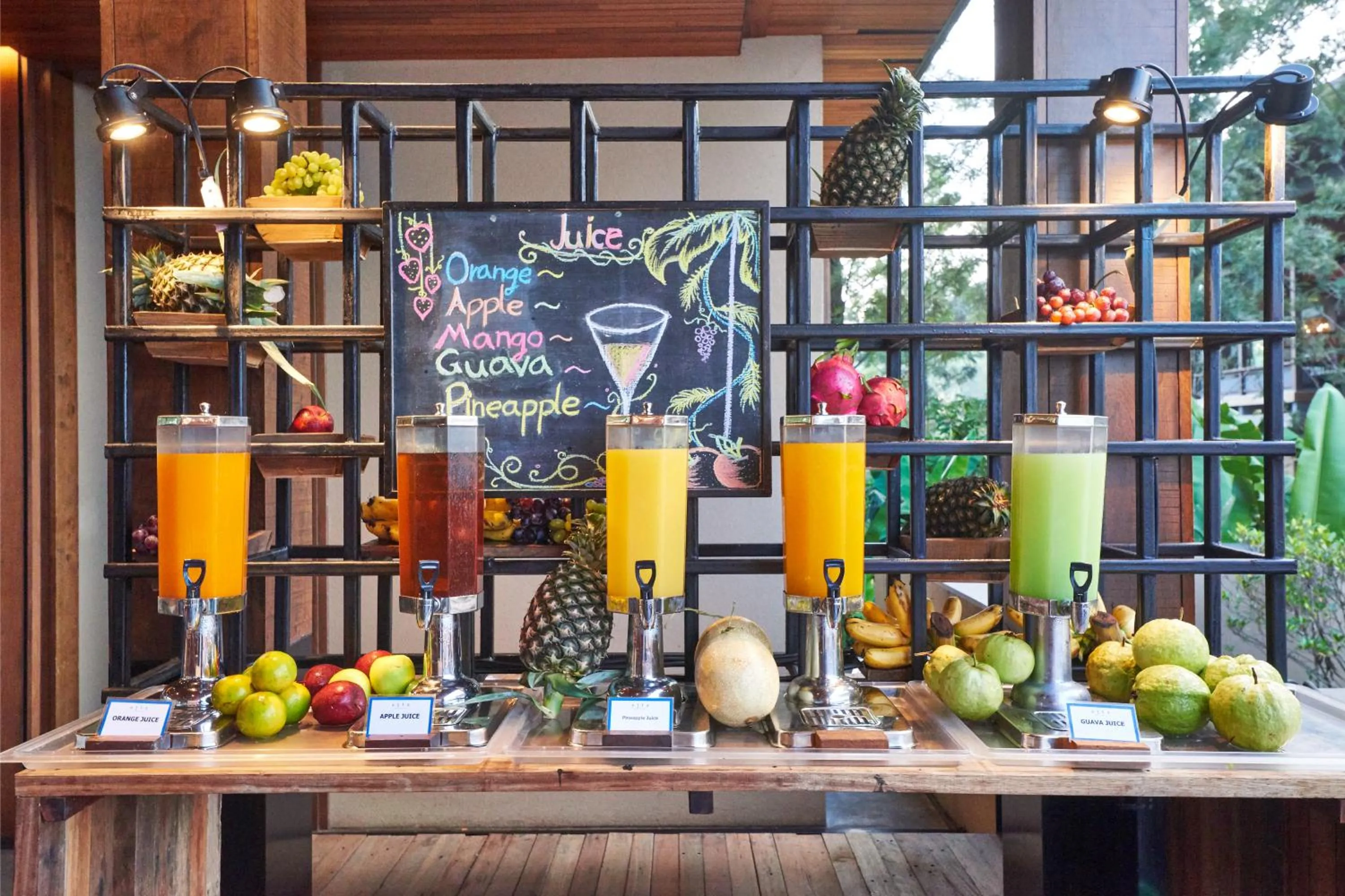 Food and drinks in atta Lakeside Resort Suite - SHA Plus Certified