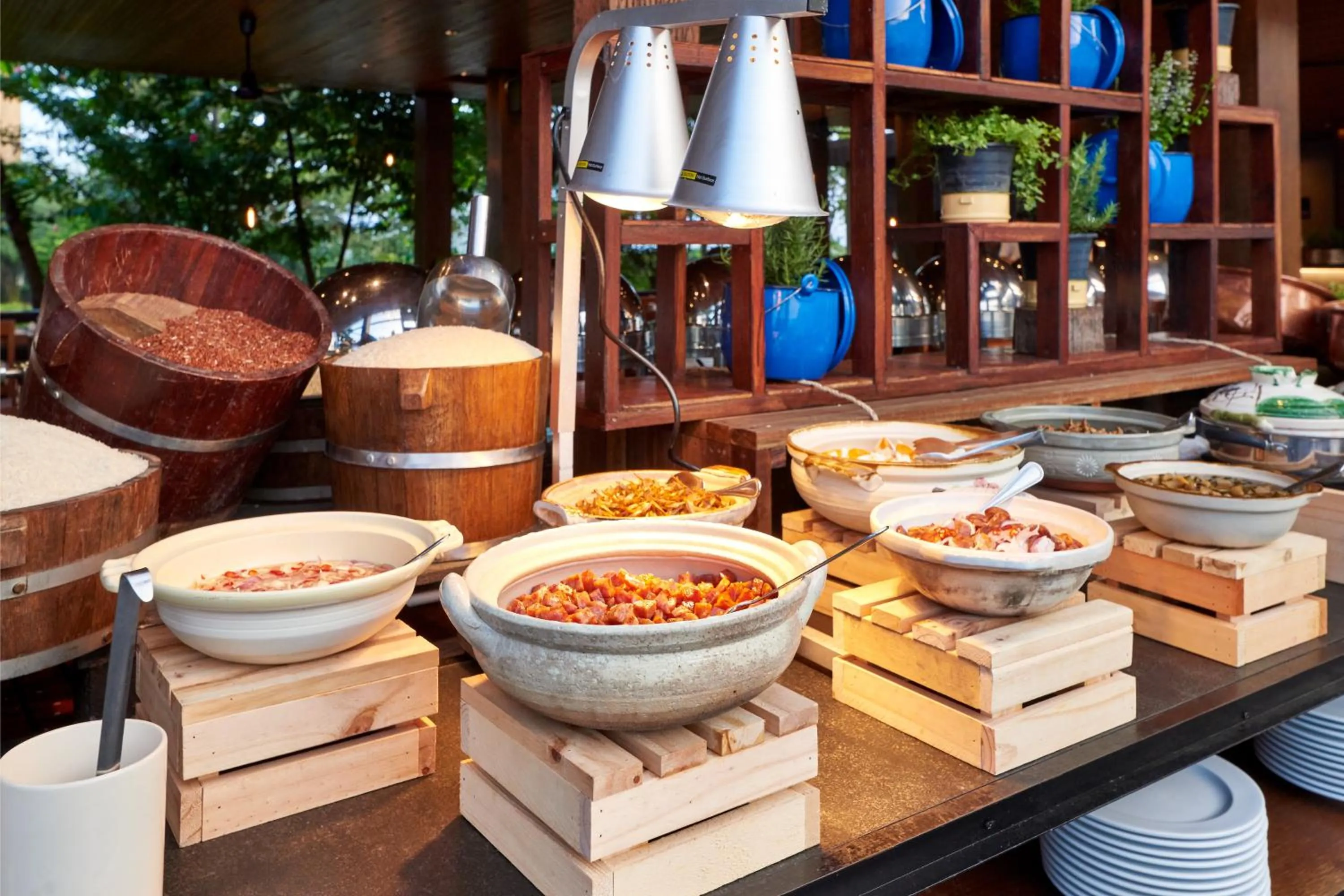 Food and drinks in atta Lakeside Resort Suite - SHA Plus Certified