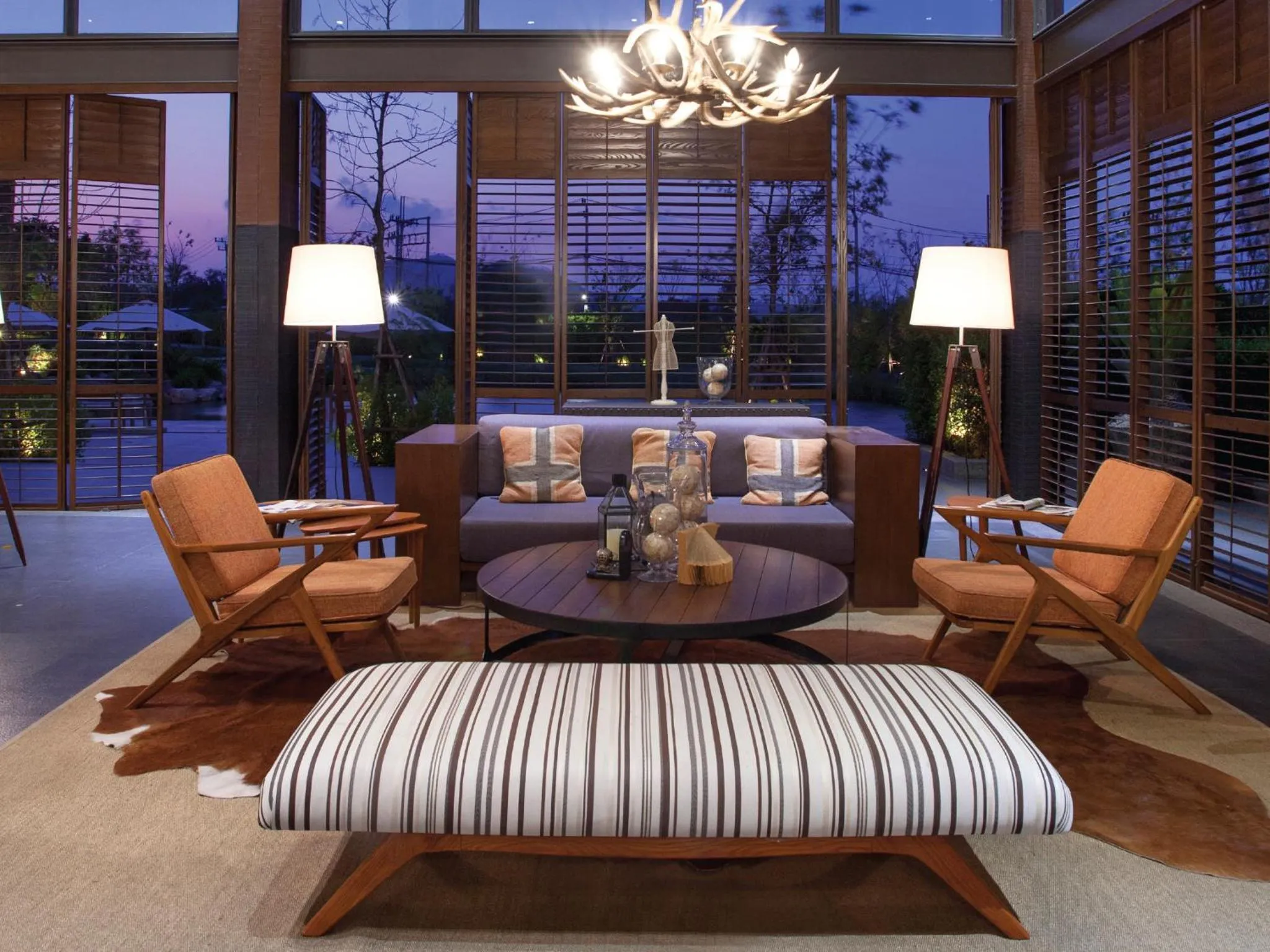 Living room in atta Lakeside Resort Suite - SHA Plus Certified