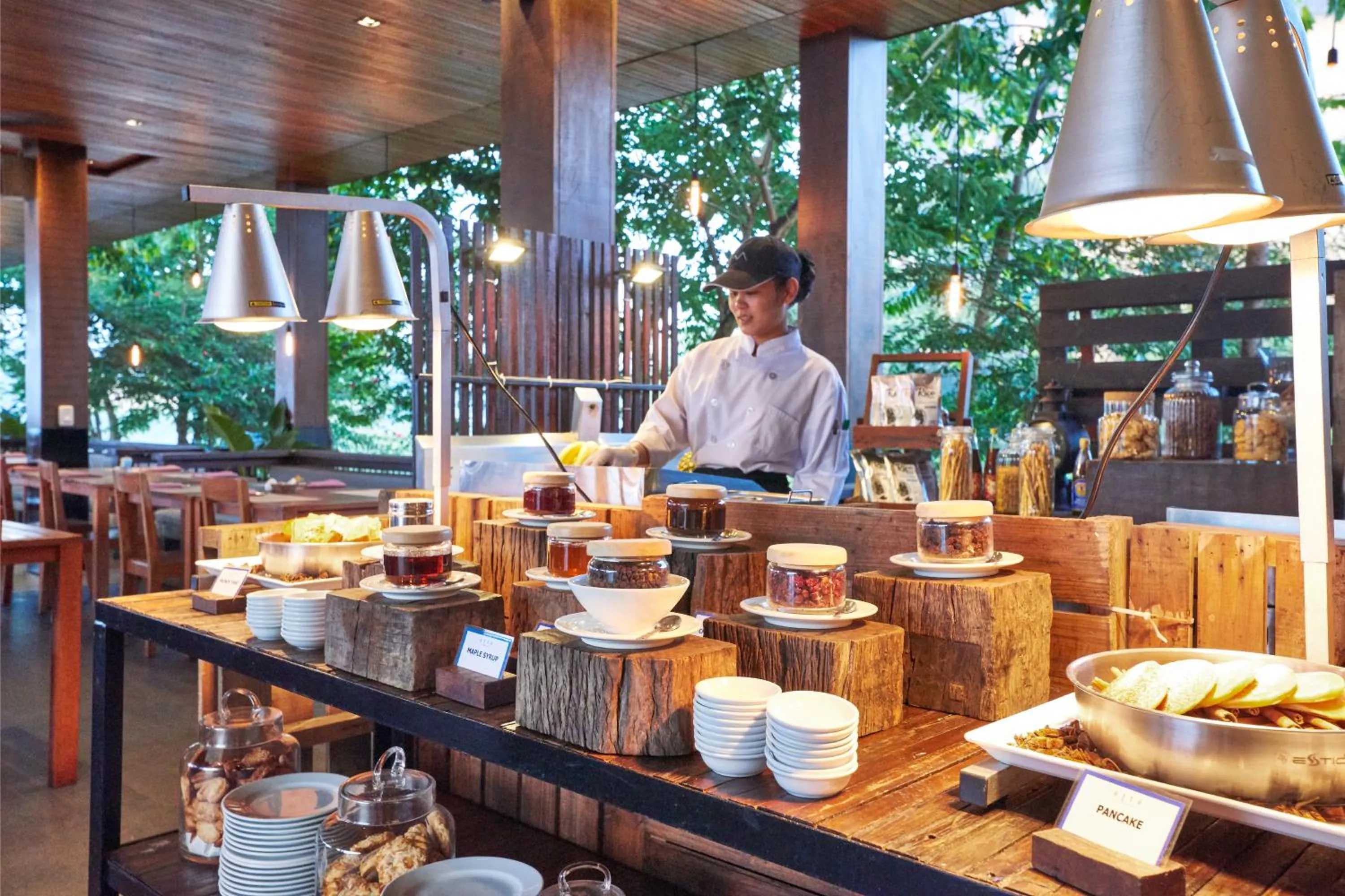 Food and drinks in atta Lakeside Resort Suite - SHA Plus Certified