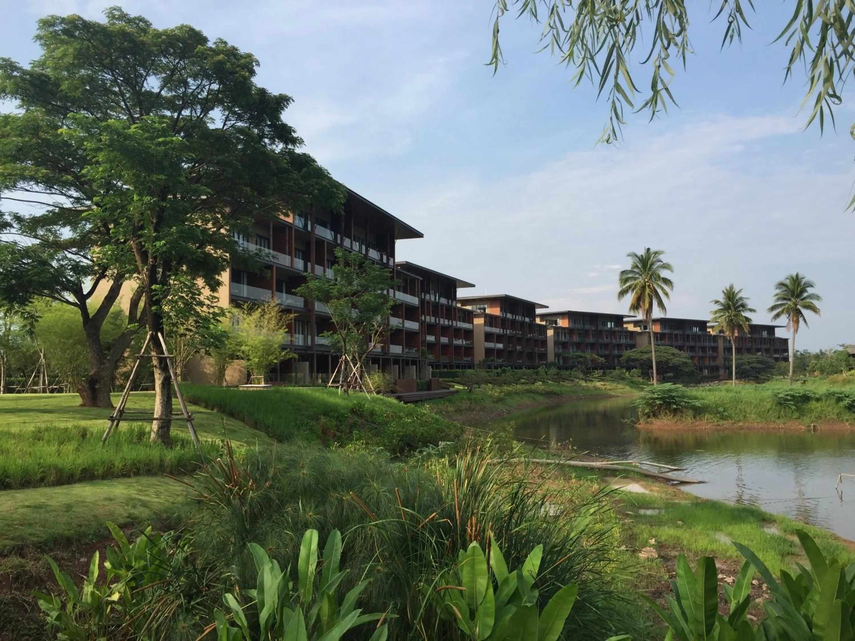 Property building in atta Lakeside Resort Suite - SHA Plus Certified