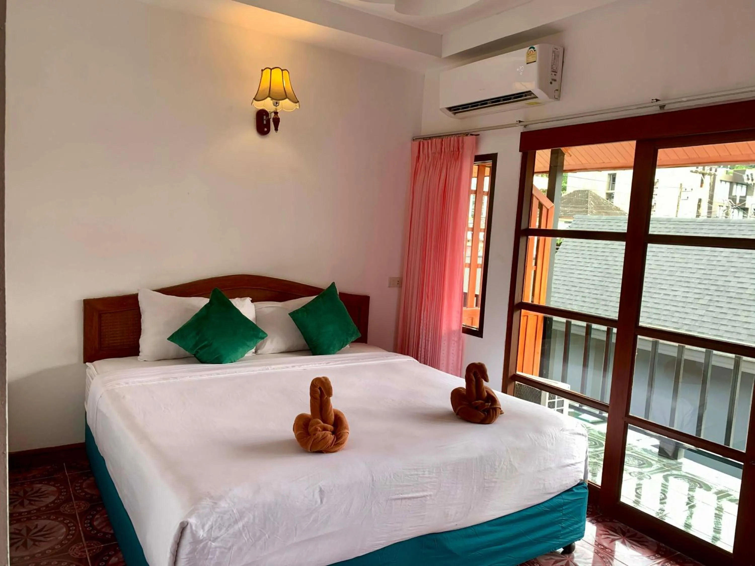 Bed in Sangtawan Resort