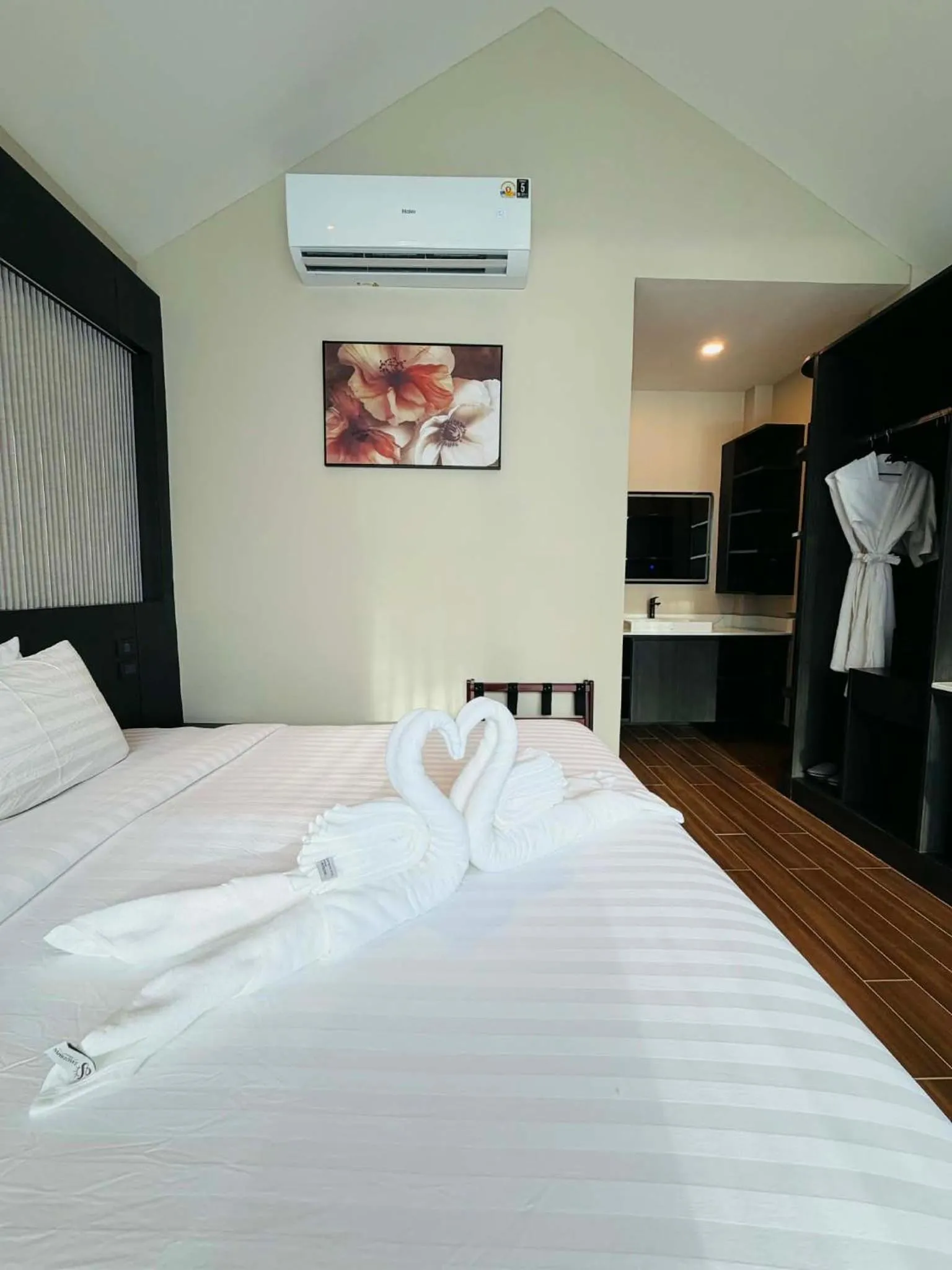 Bed in Sangtawan Resort