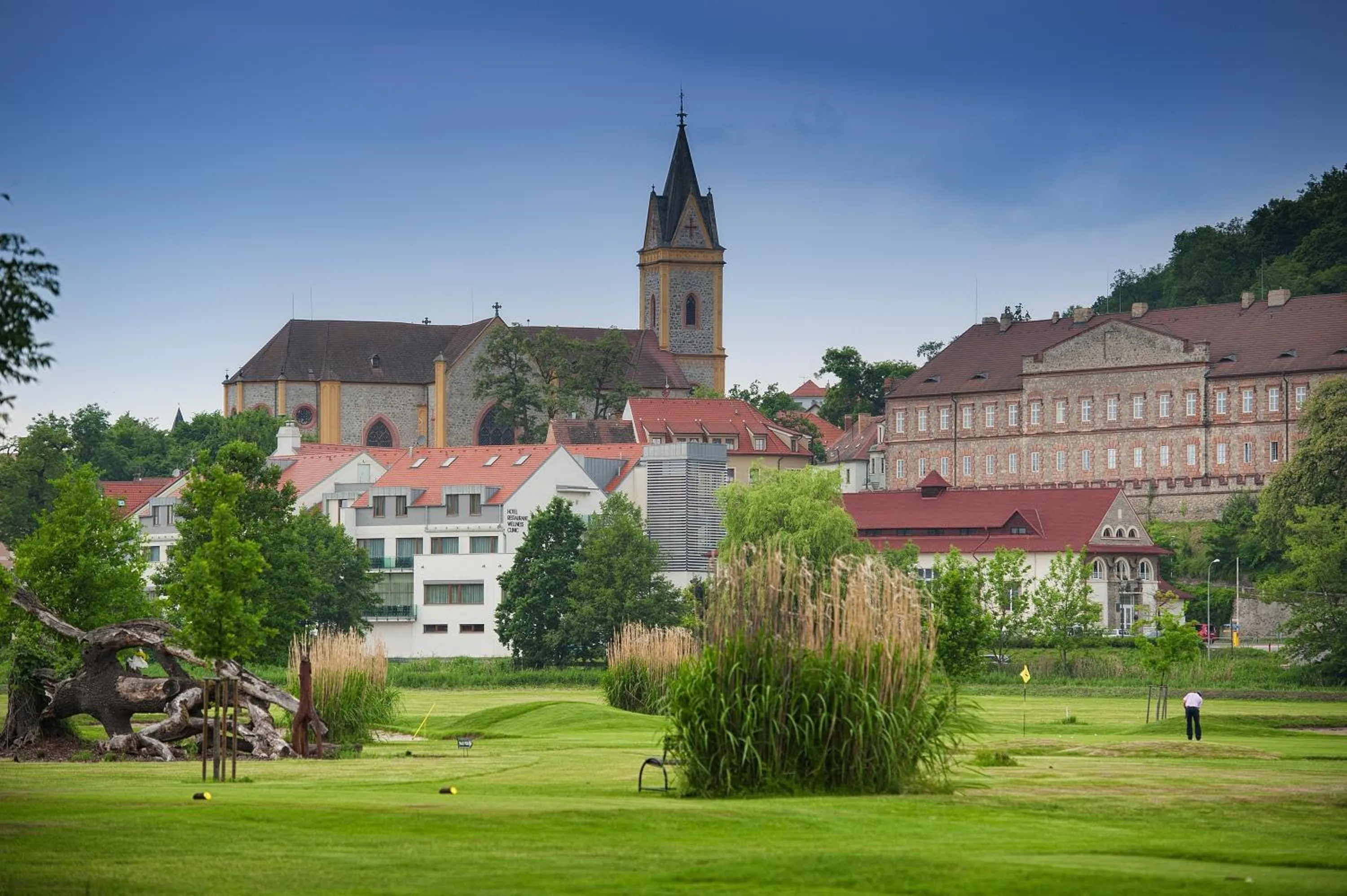 Garden view in Residence Knížecí Dvůr