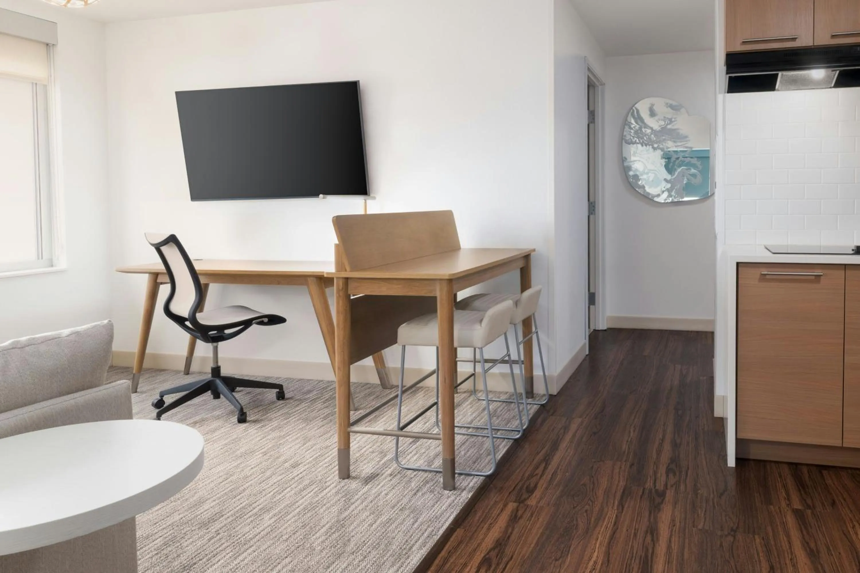 Living room in Element Las Vegas Airport