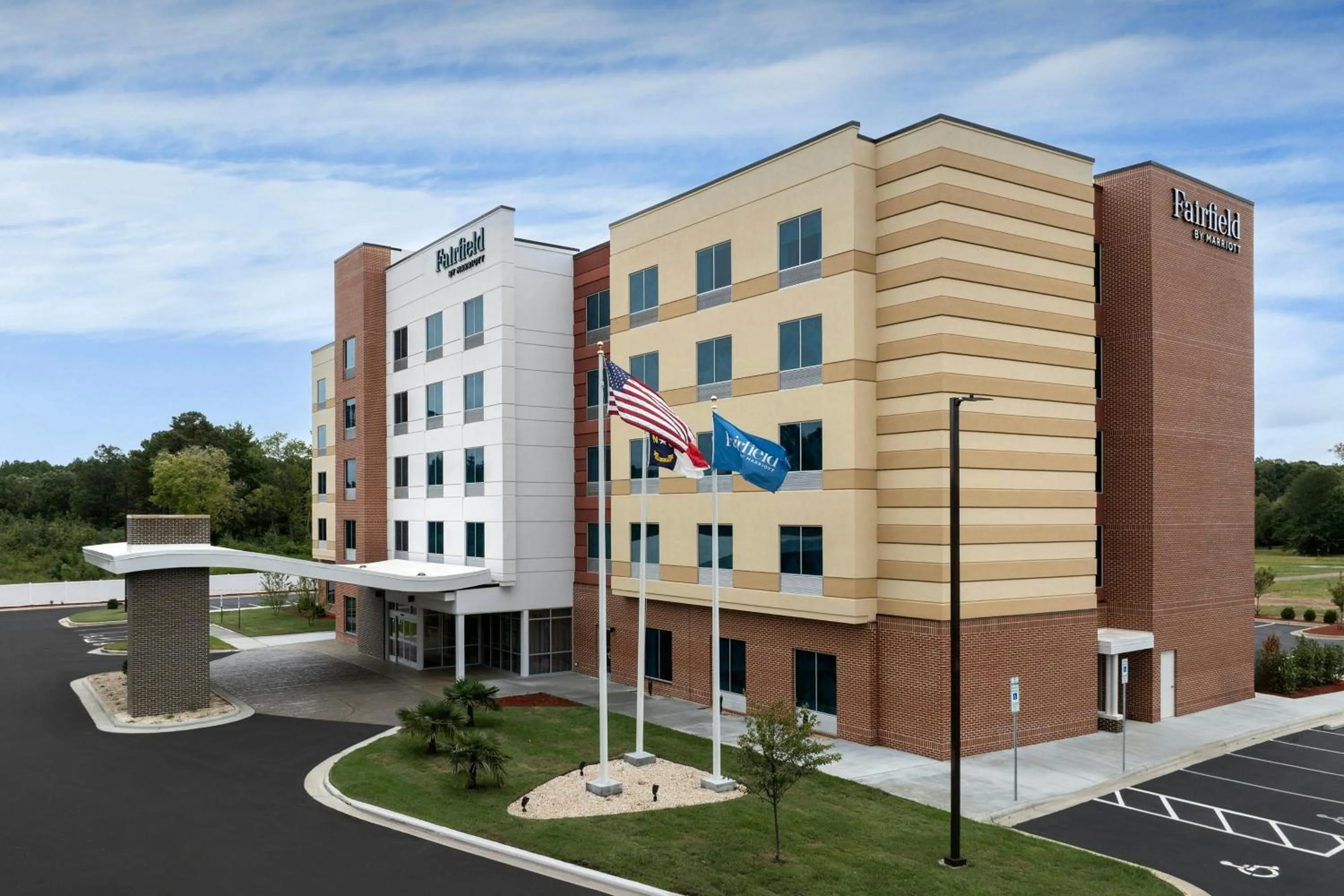 Property building in Fairfield Inn & Suites Weldon