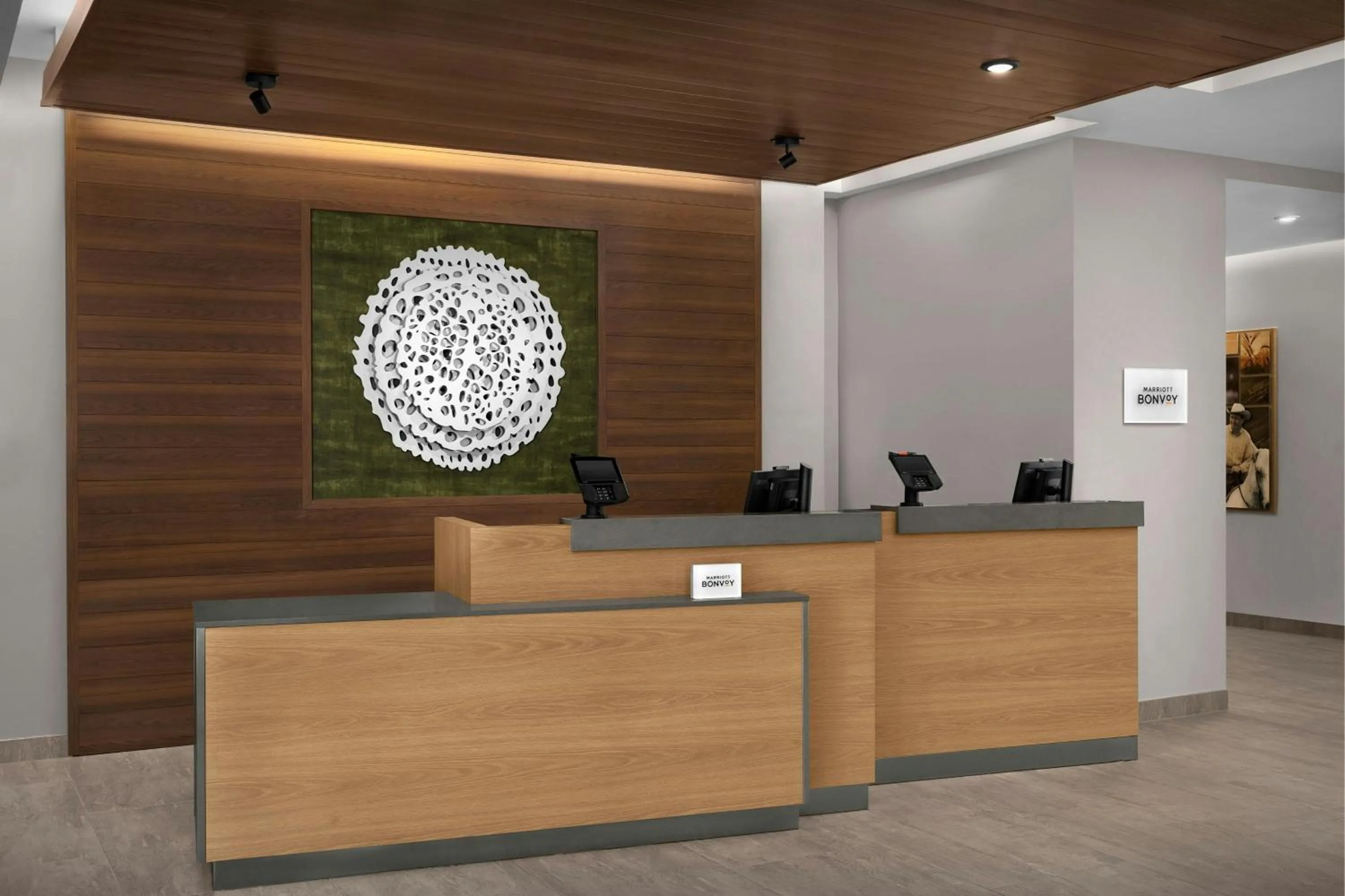 Lobby or reception in Fairfield Inn & Suites Weldon