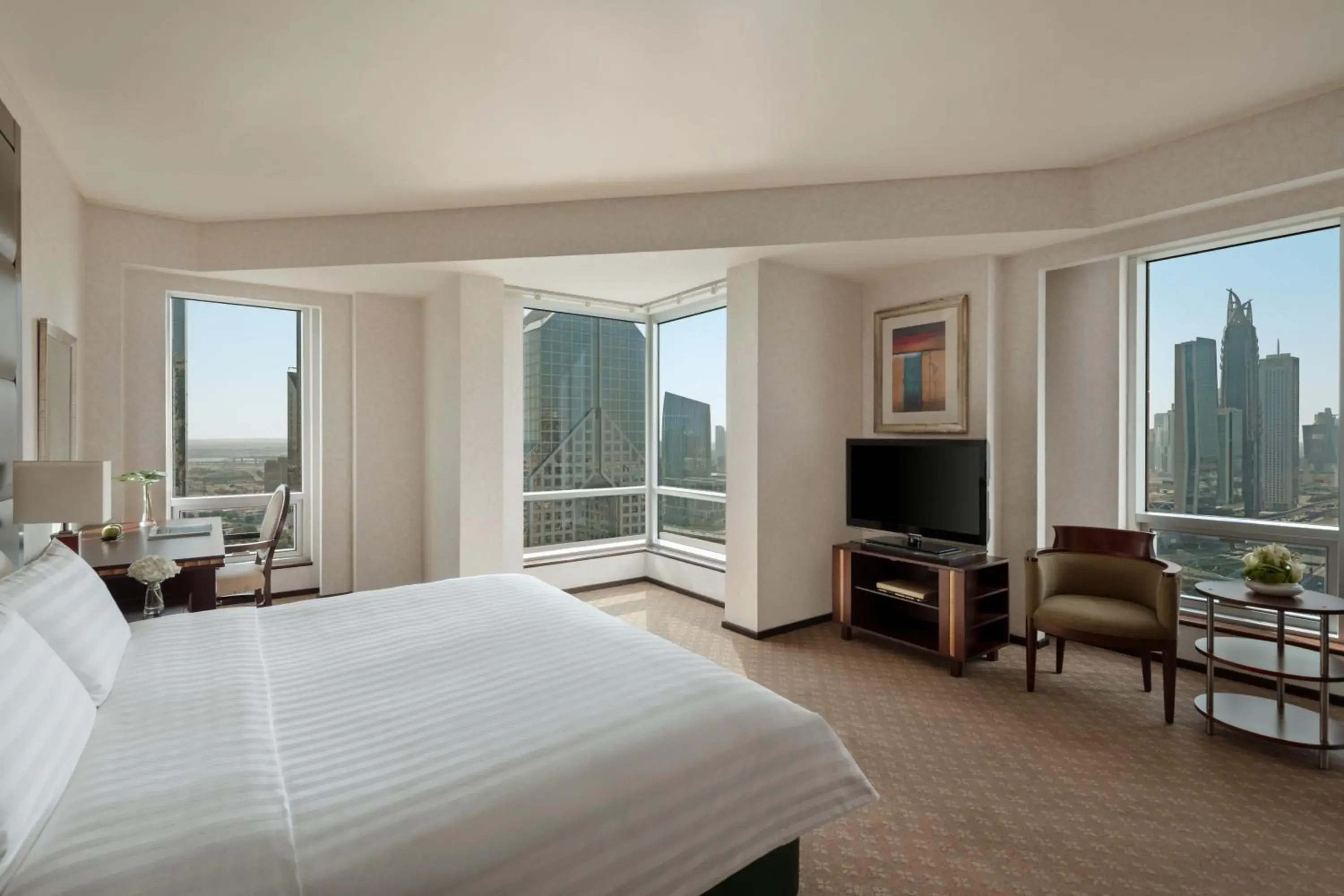 Two- Bedroom Apartment with City View in Shangri-La Apartments Two- Bedroom Apartment with City View in Shangri-La Apartments