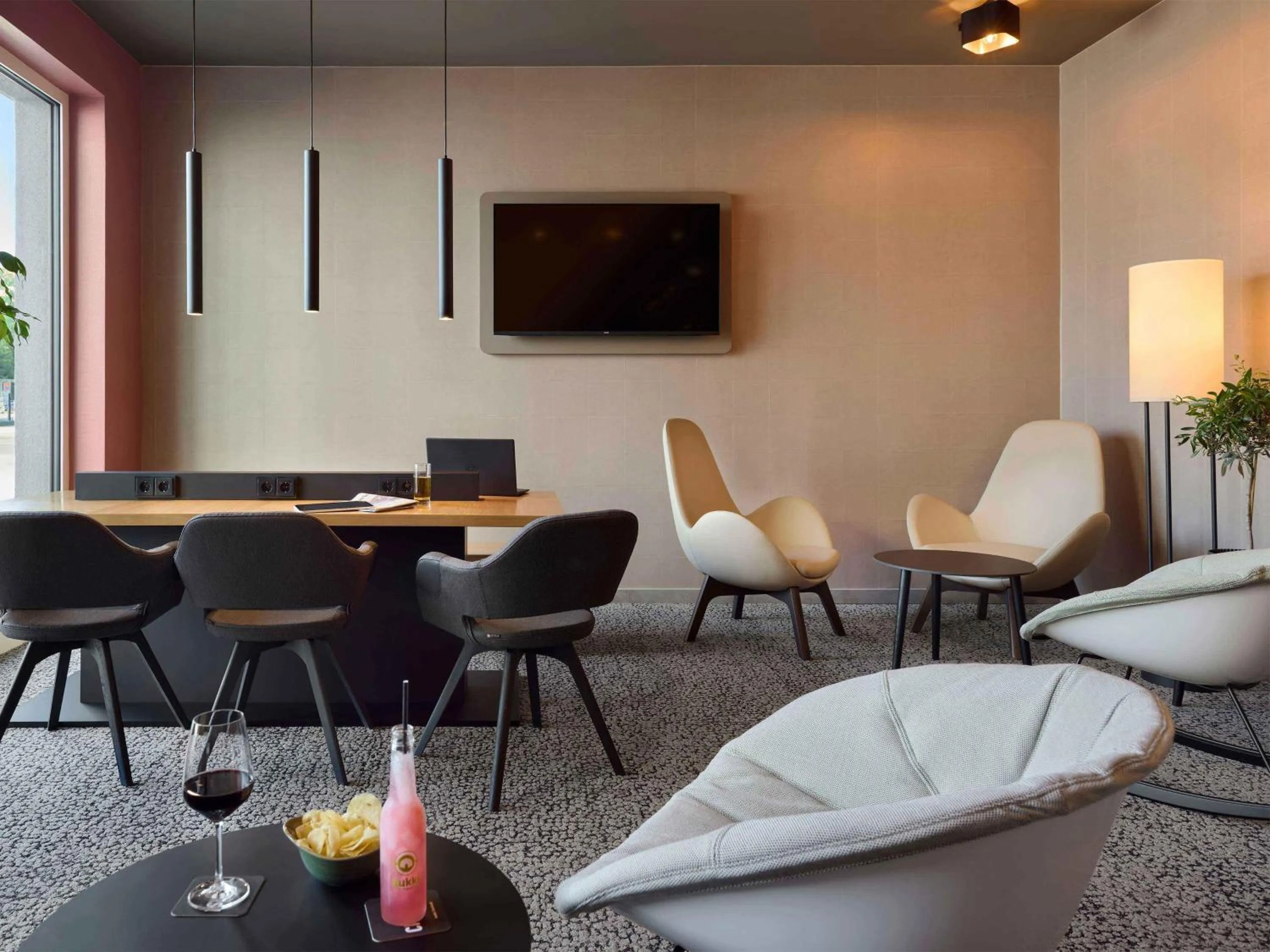 Lobby or reception in B&B HOTEL Emmerich