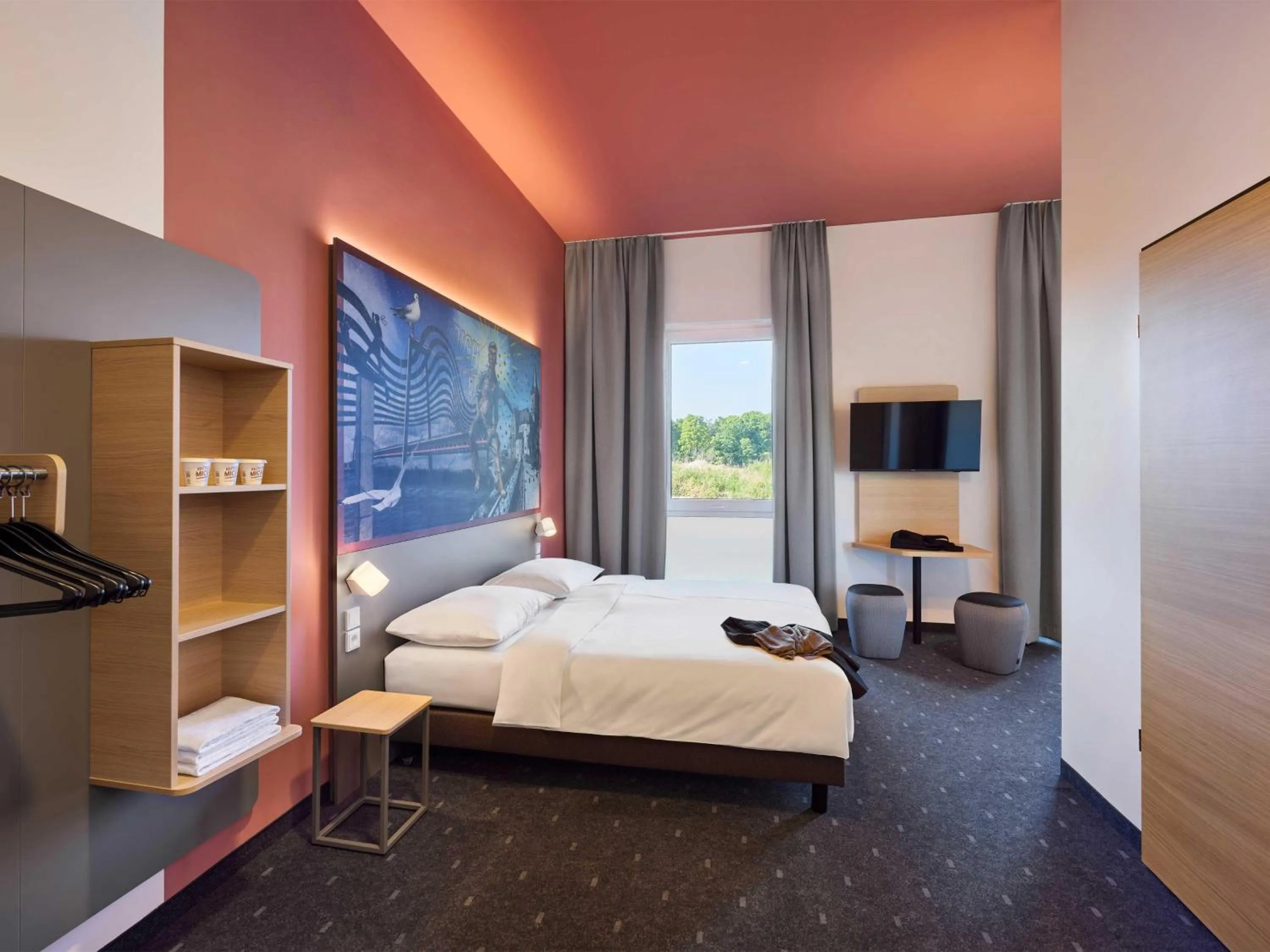 Photo of the whole room, Bed in B&B HOTEL Emmerich