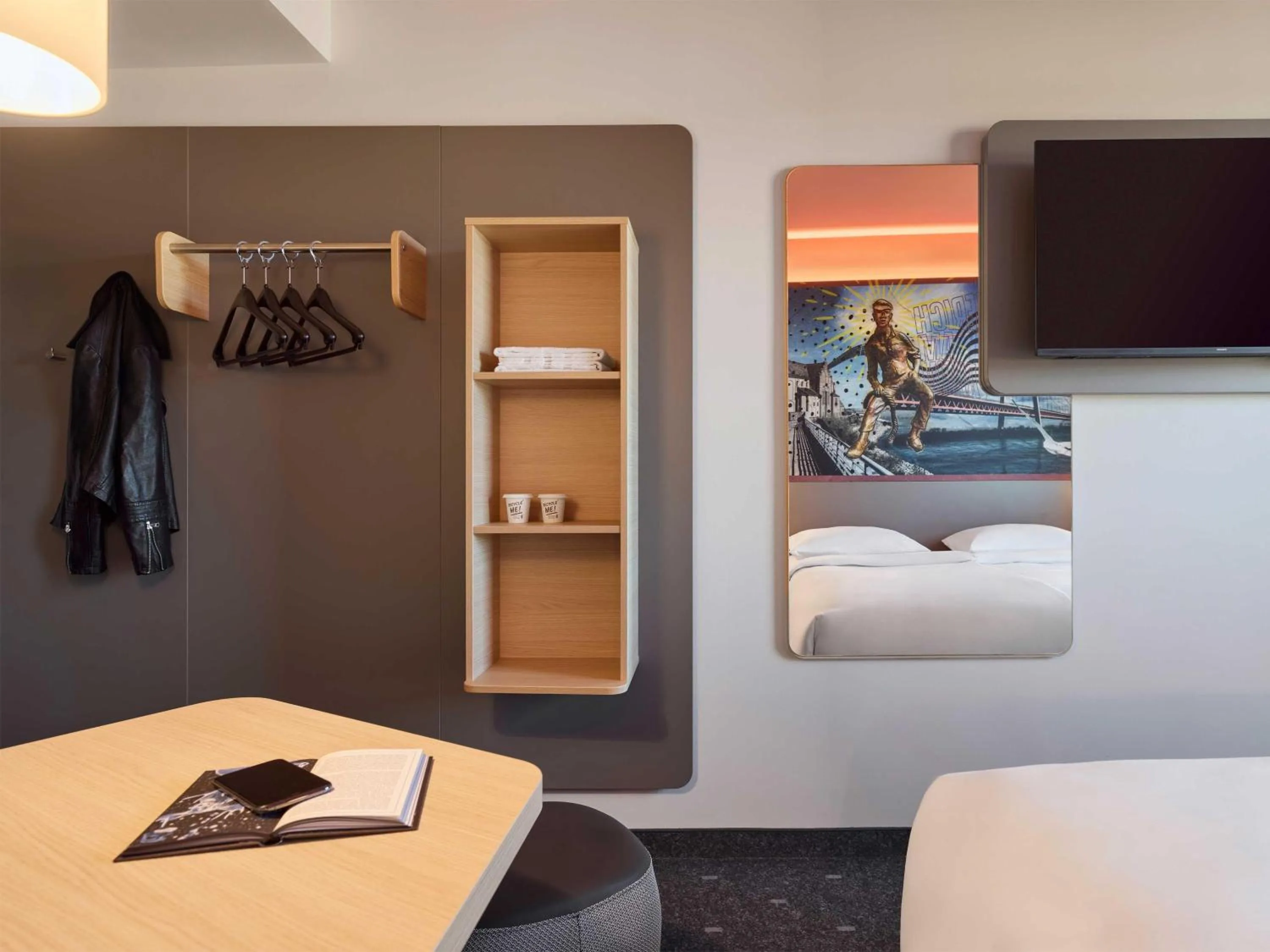 Photo of the whole room, Bed in B&B HOTEL Emmerich