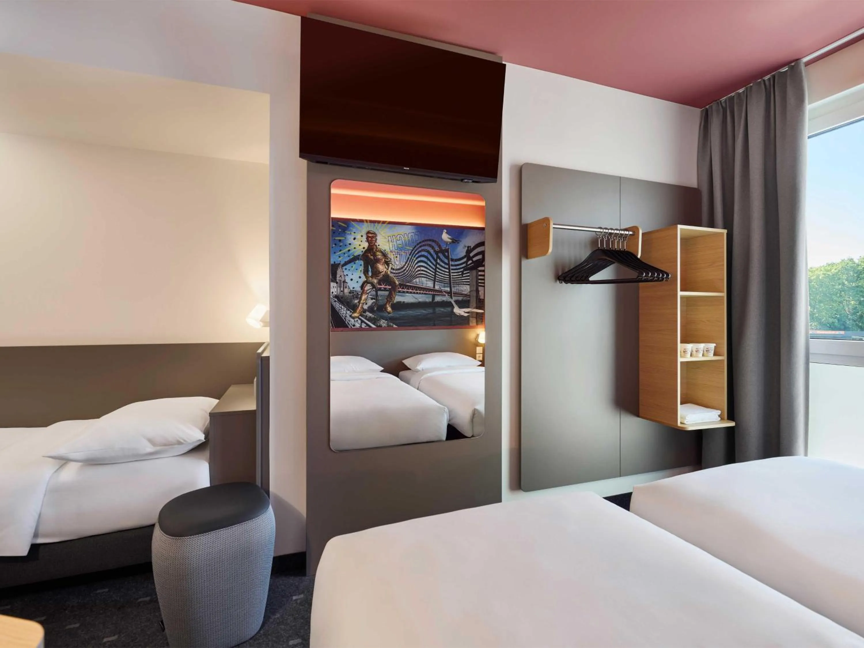 Photo of the whole room, Bed in B&B HOTEL Emmerich