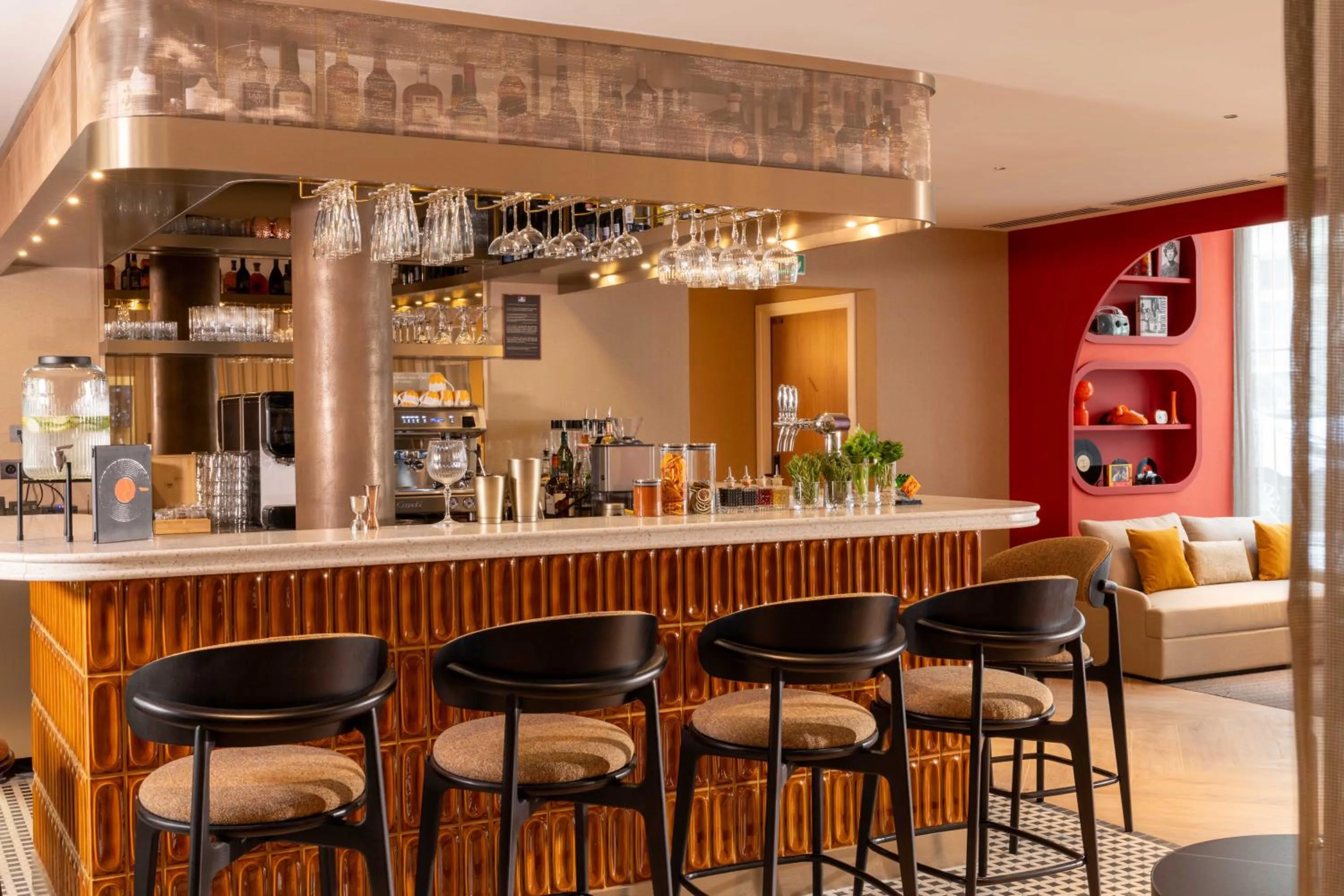 Lounge or bar in Belinda Hôtel & Spa