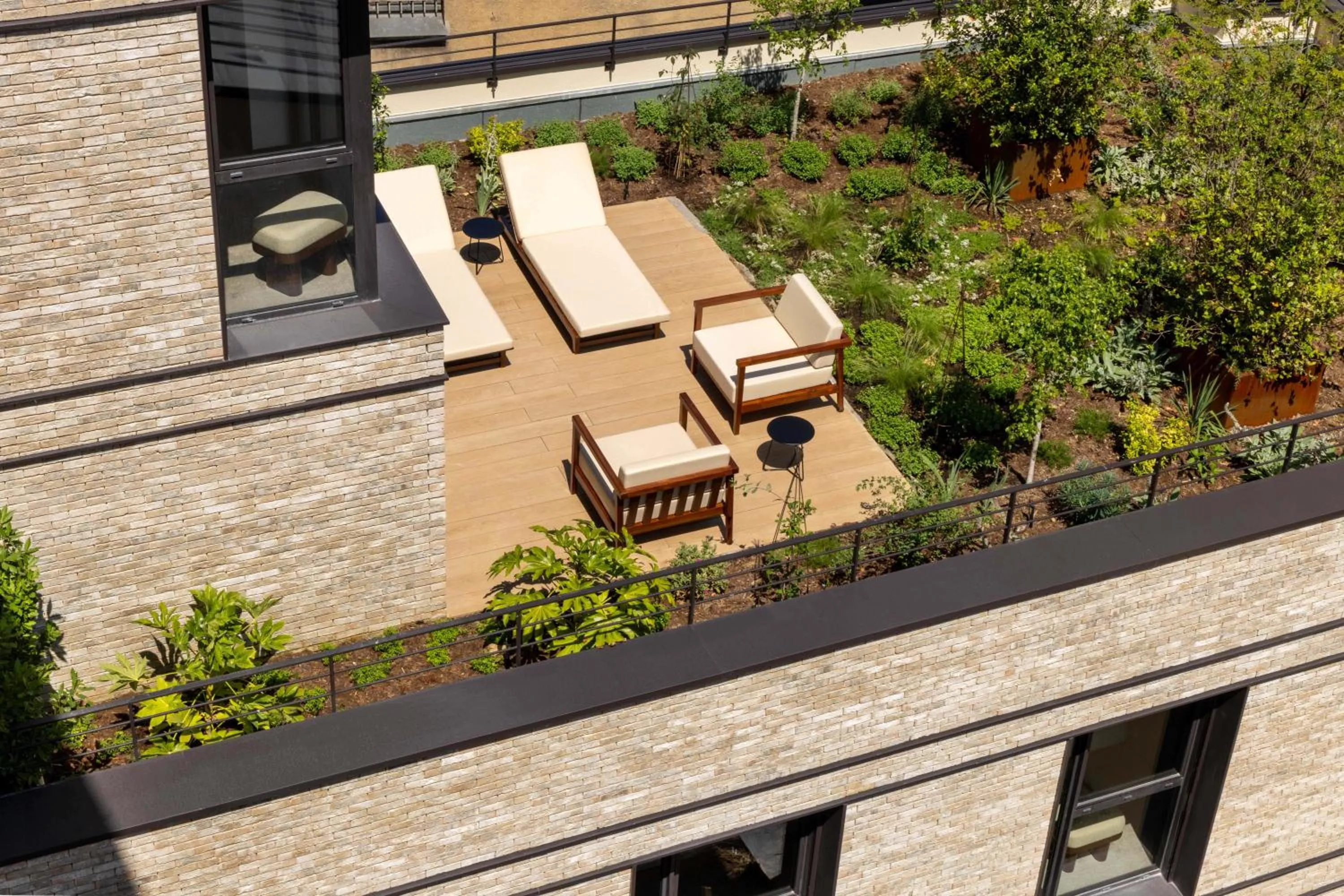 Patio in Belinda Hôtel & Spa