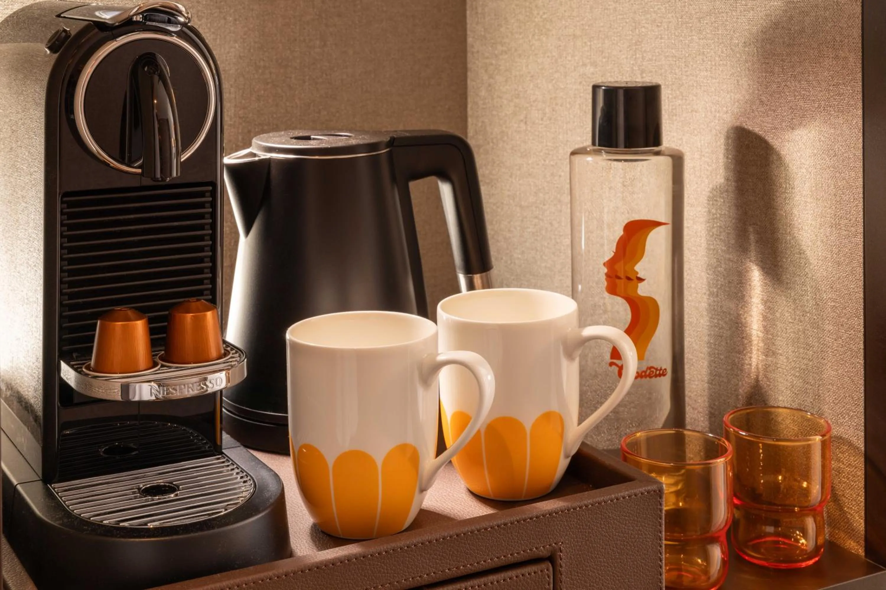 Coffee/tea facilities in Belinda Hôtel & Spa