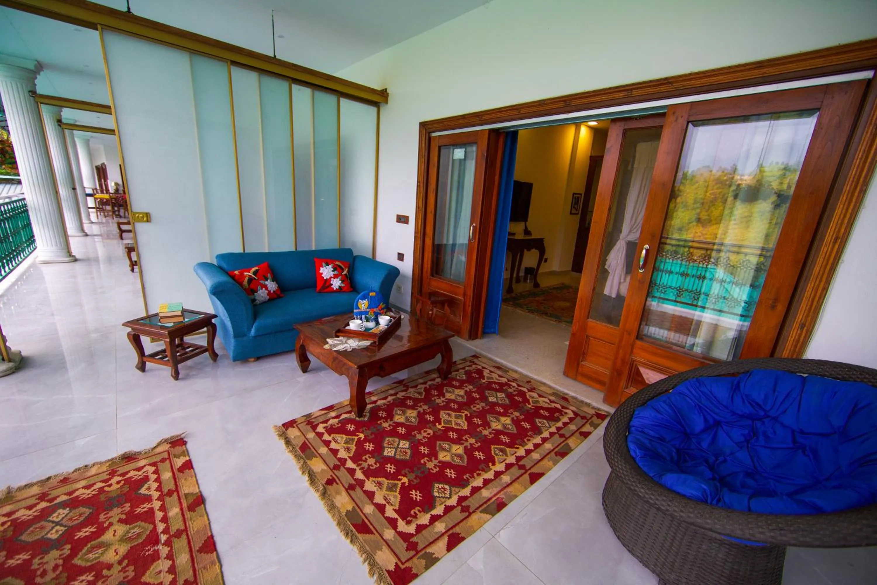 Balcony/Terrace in Shaheen Bagh - A Luxury Boutique Resort & Spa