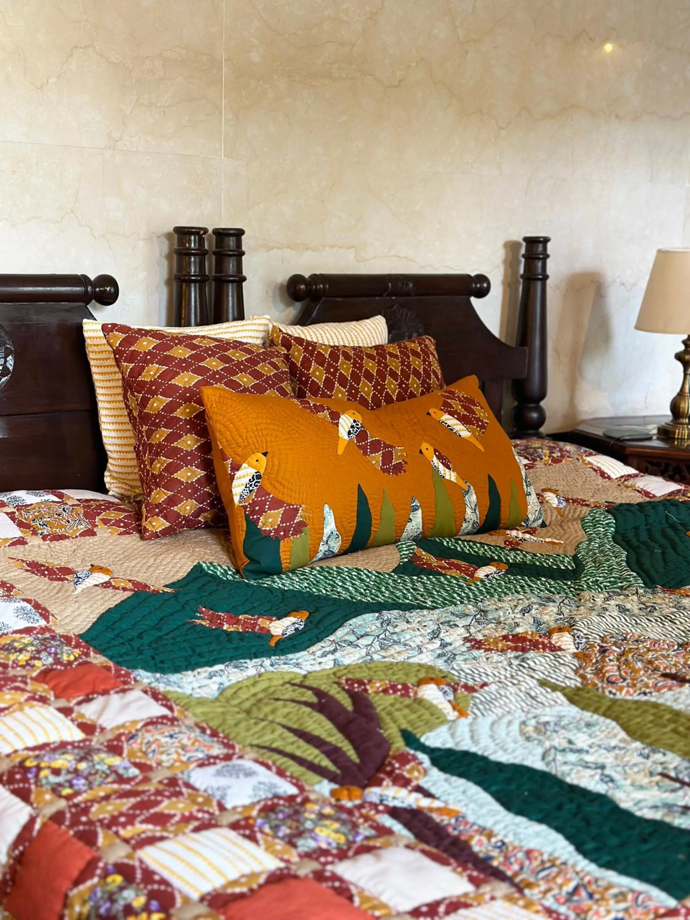 Bed in Shaheen Bagh - A Luxury Boutique Resort & Spa