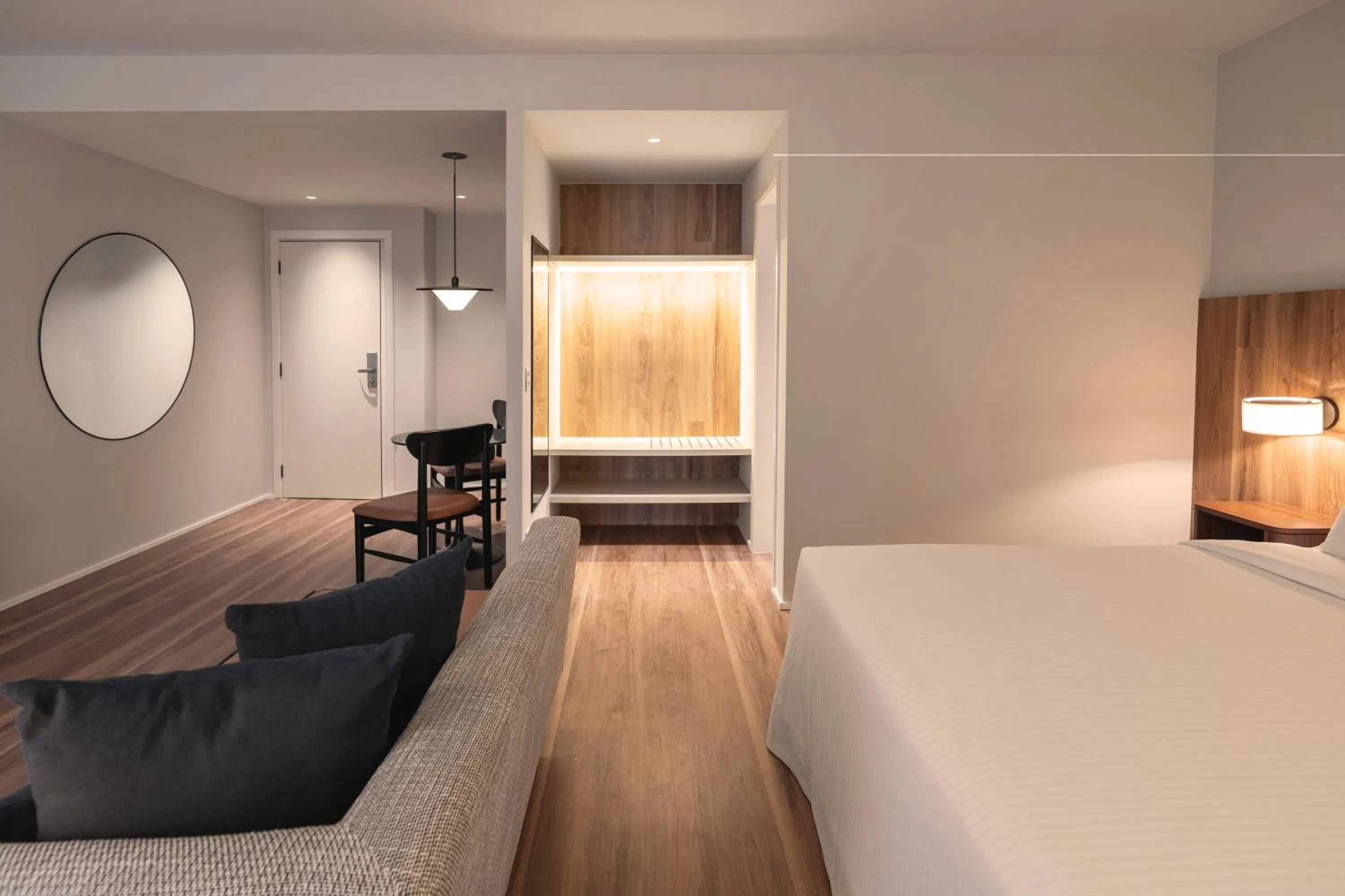 Bedroom, Bed in Estanplaza Nações Unidas