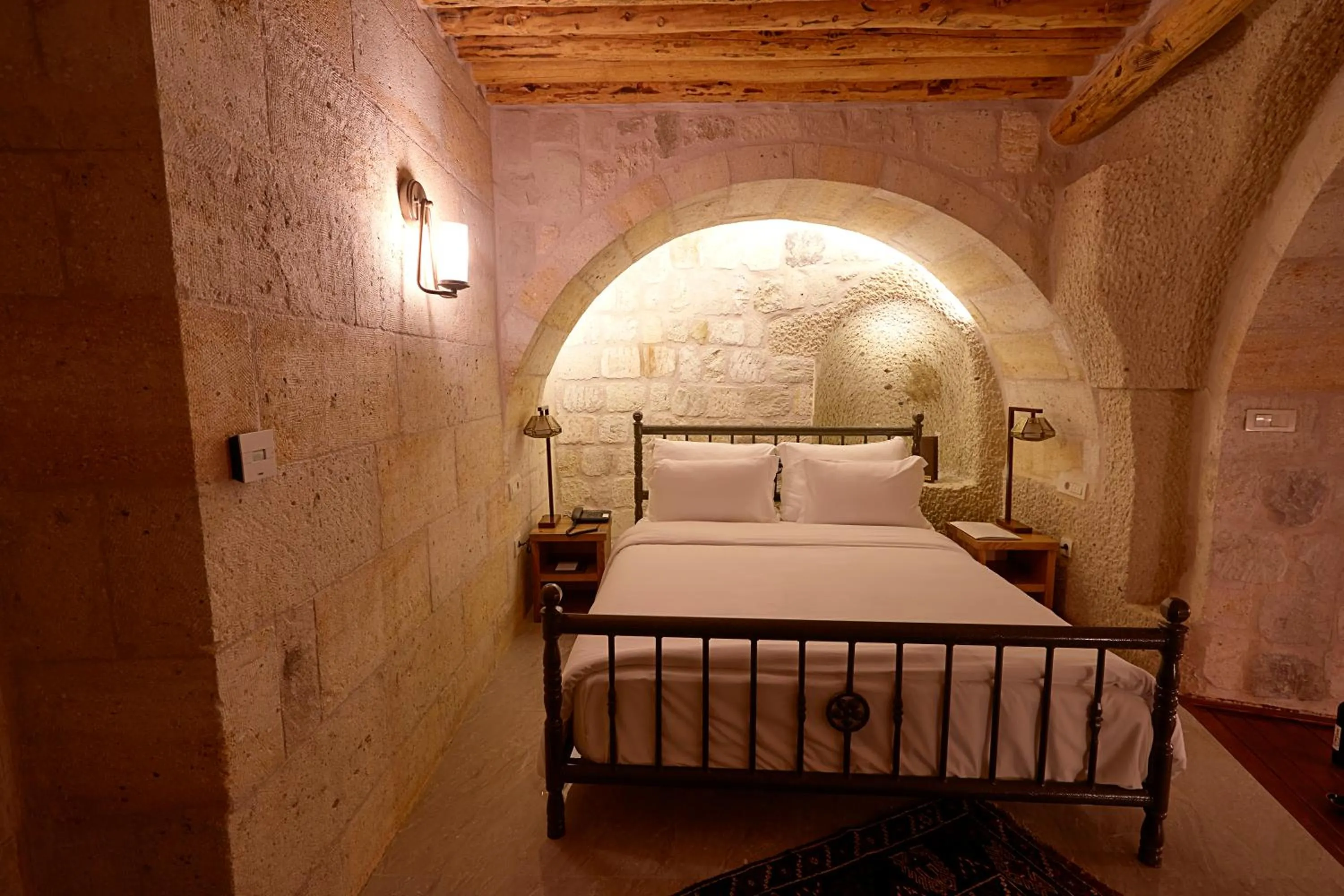 Bedroom, Bed in Exedra Cappadocia
