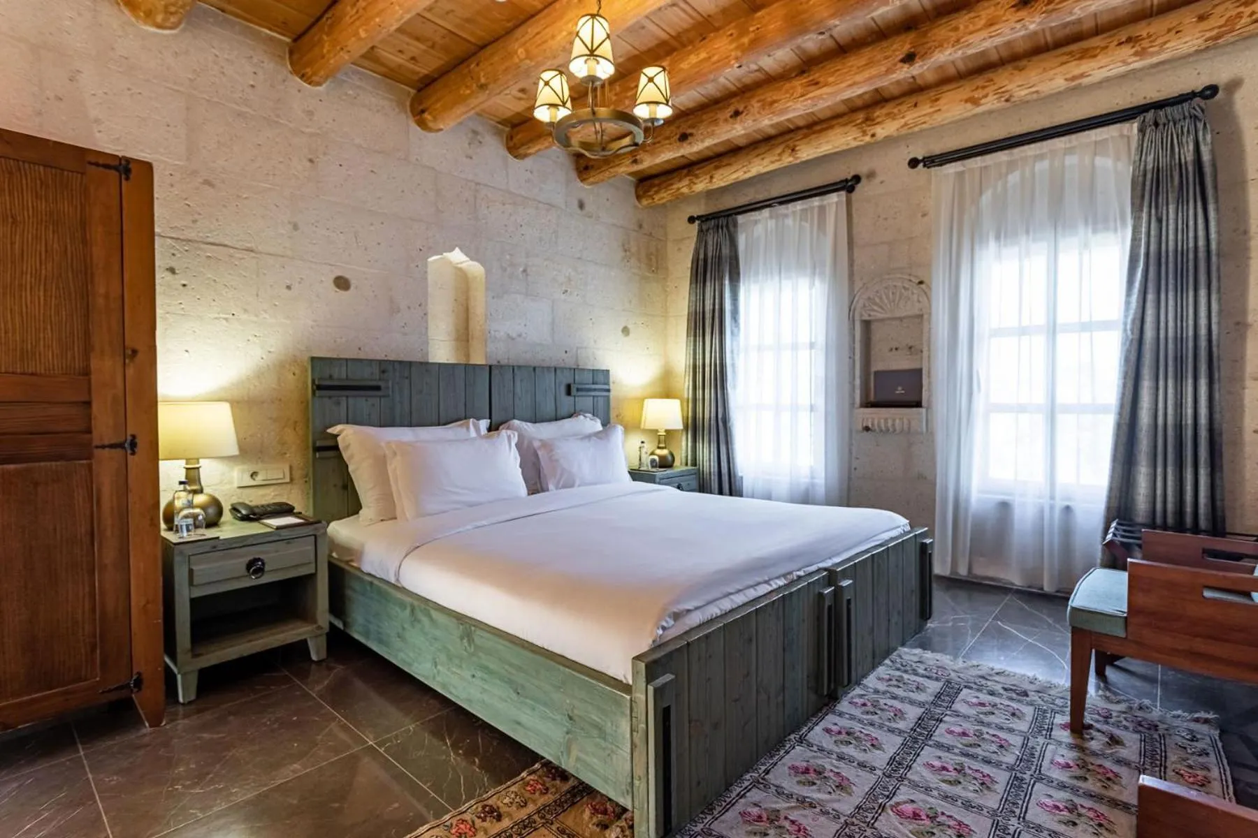 Bedroom, Bed in Exedra Cappadocia