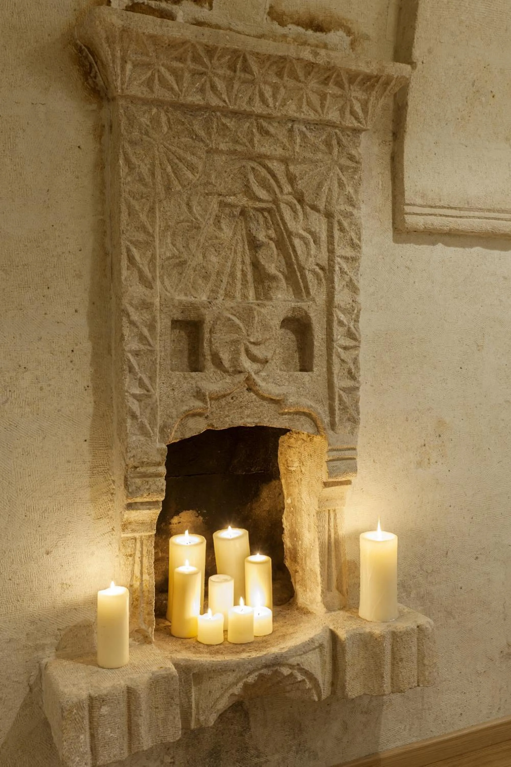 Decorative detail in Exedra Cappadocia