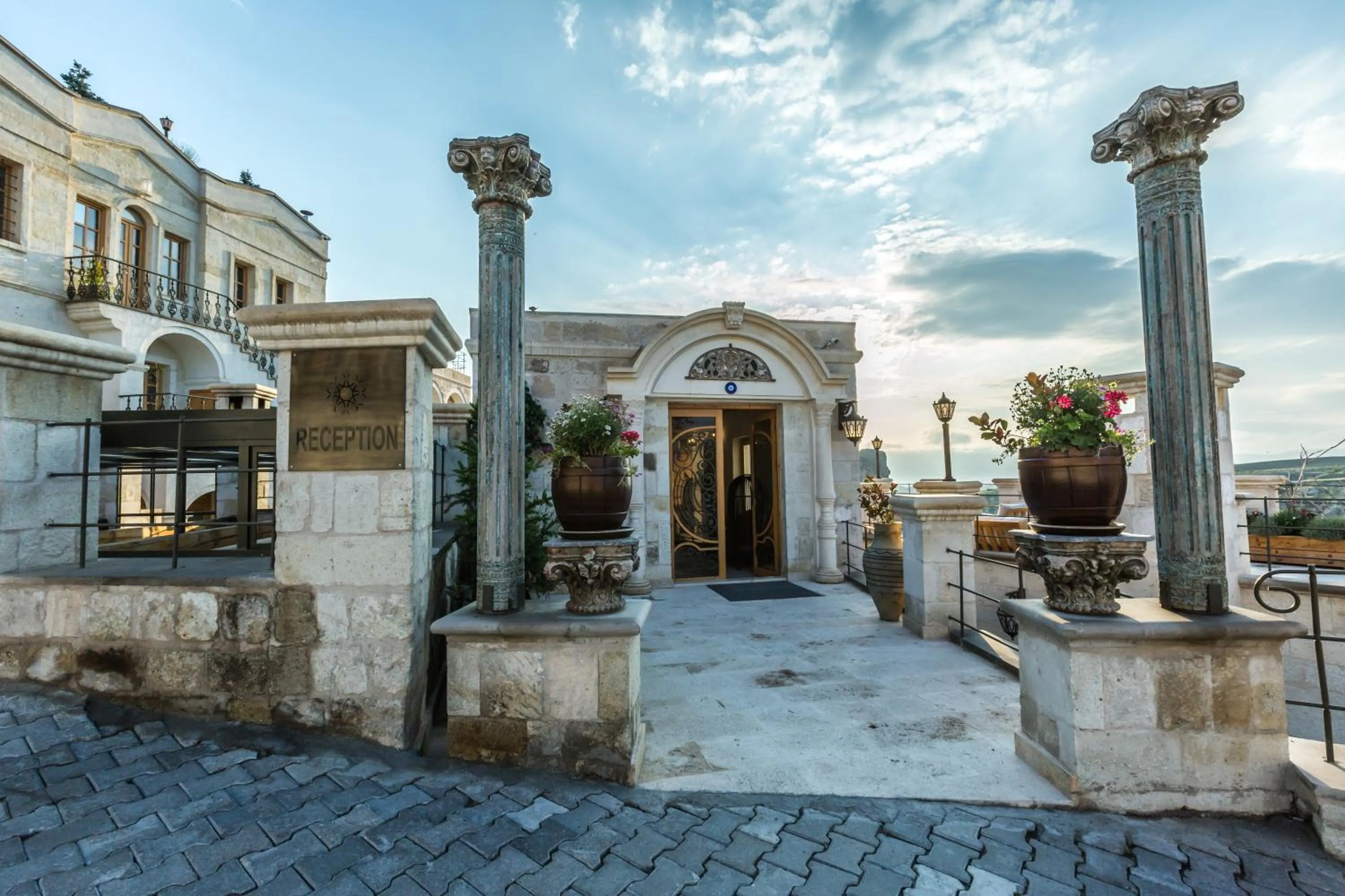 Facade/entrance in Exedra Cappadocia