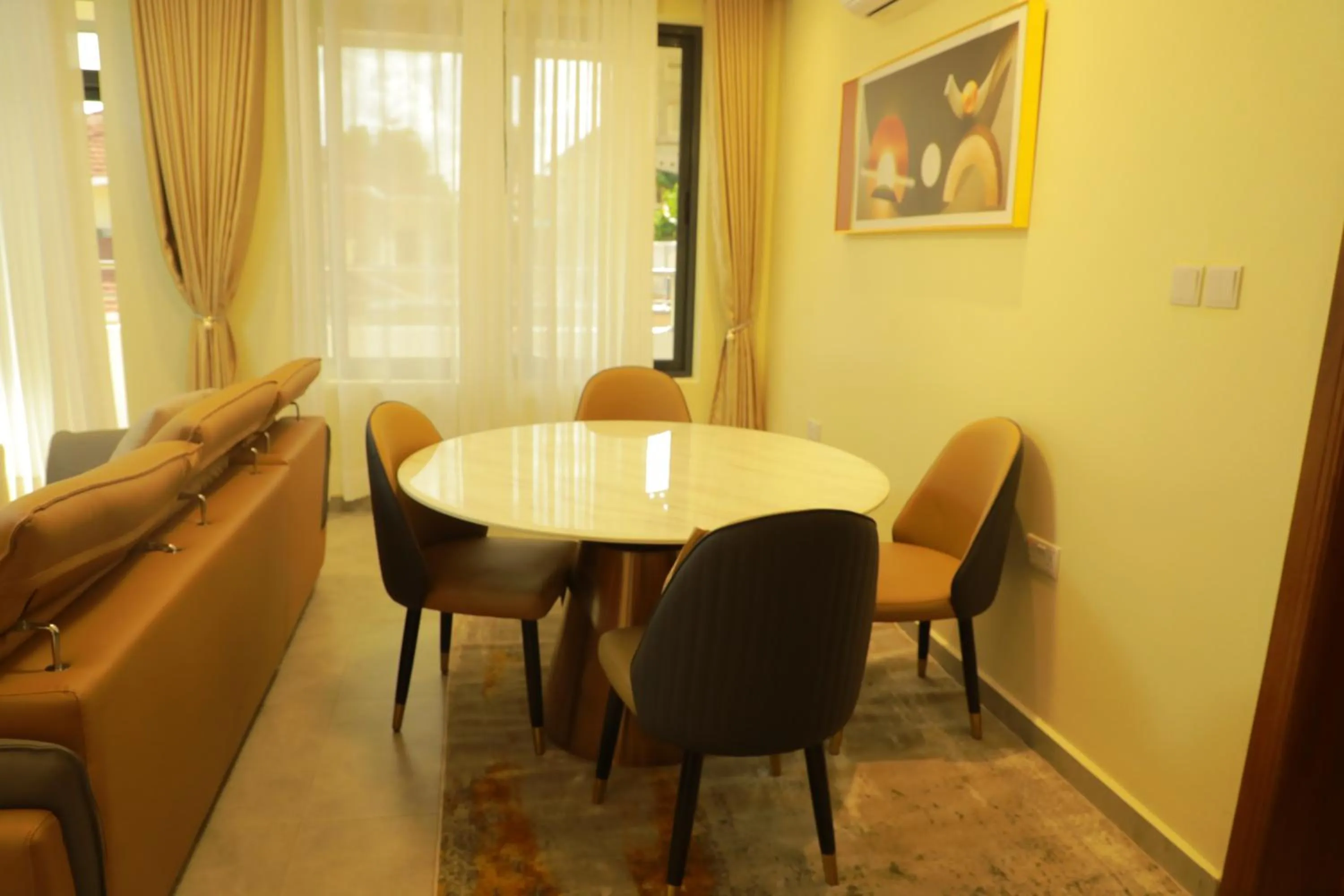 Seating area in Victory Villa Apartment hotel