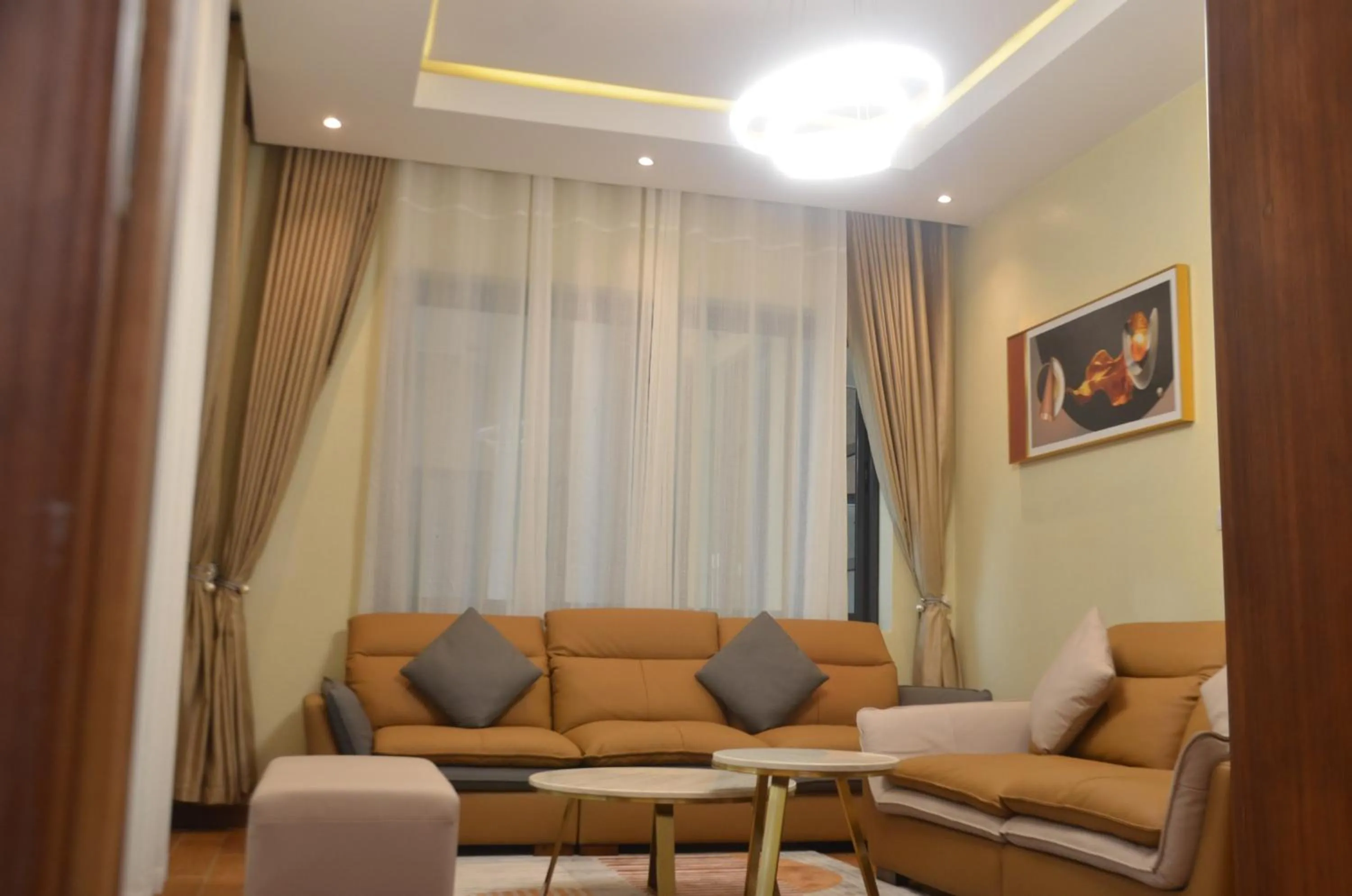 Living room in Victory Villa Apartment hotel