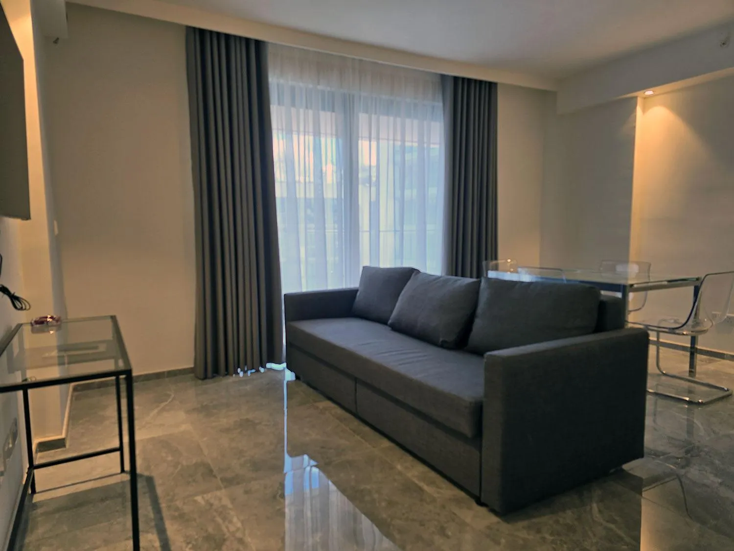 Seating area in Mercury Suites - Skydream Getaways