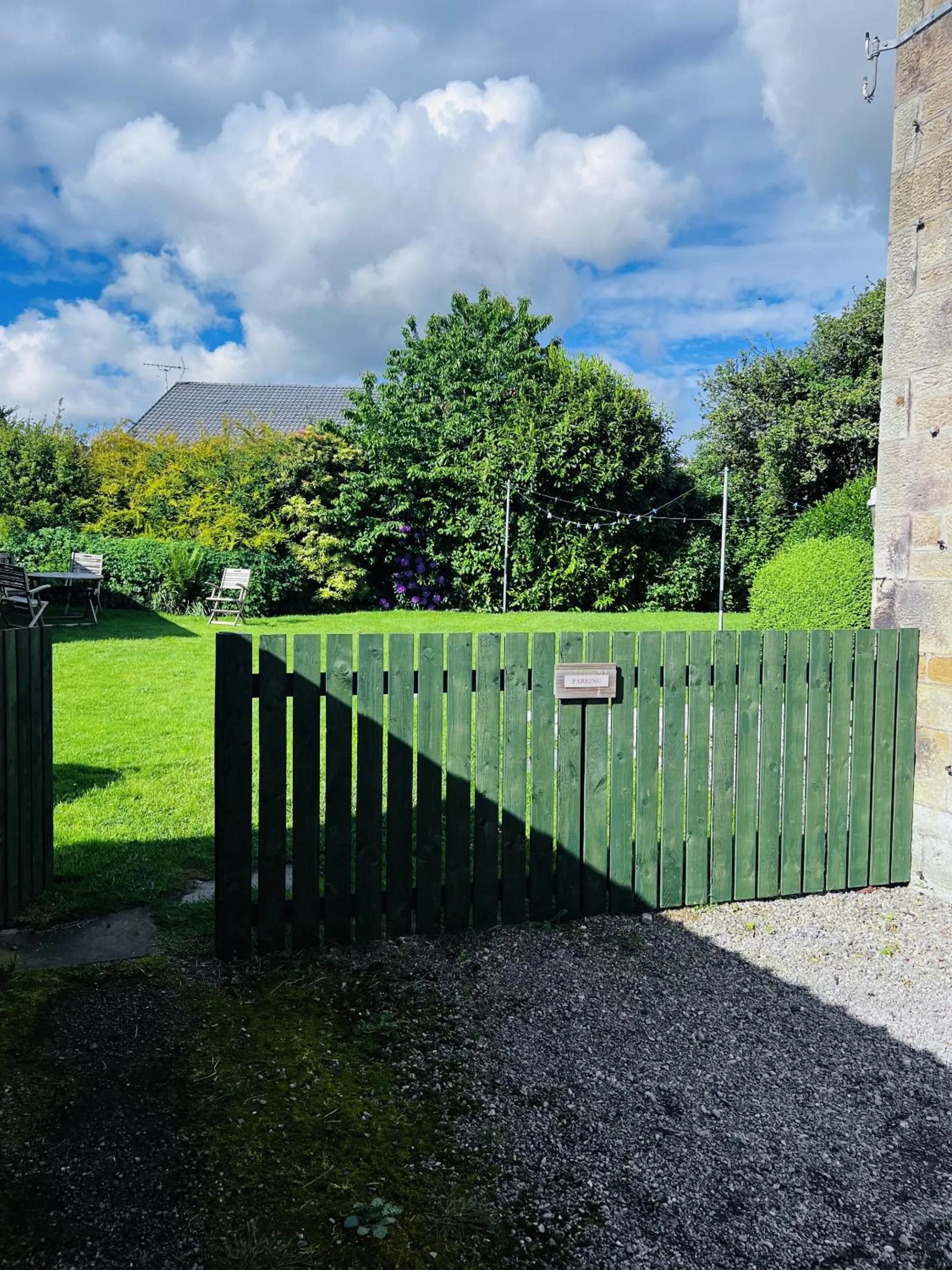 Garden in Springfield guest house