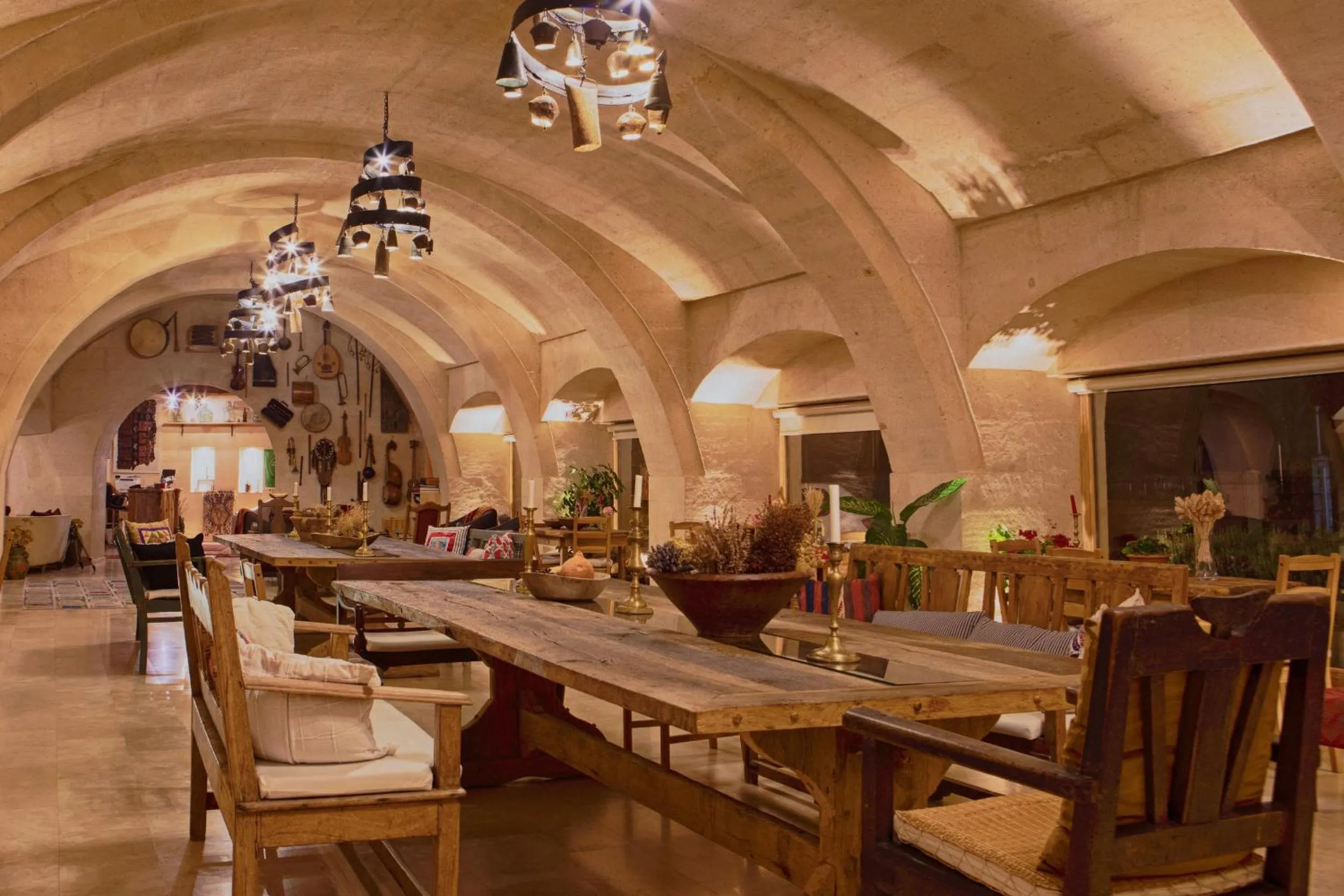 Garden in Kistar Cave Hotel