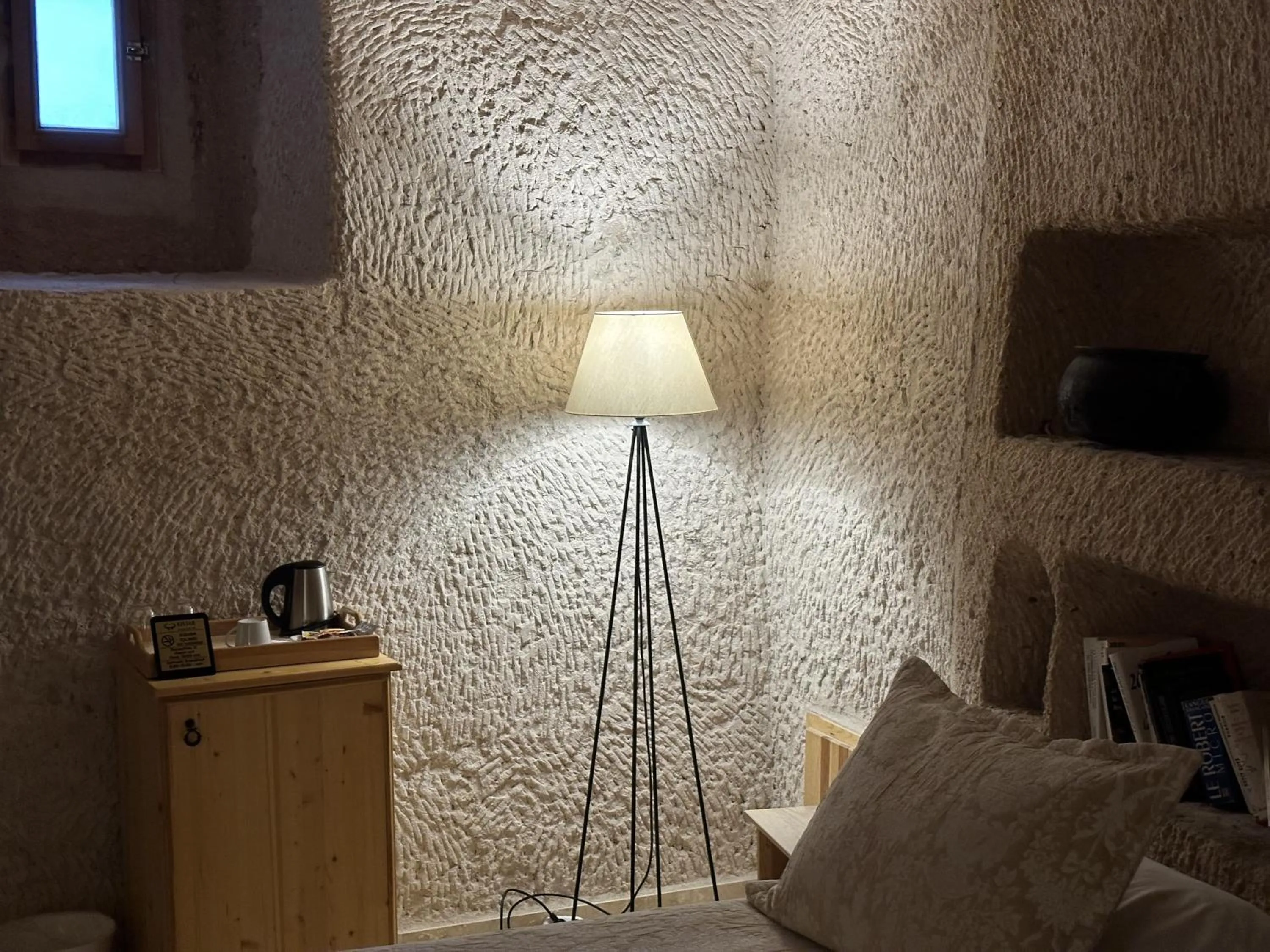 Decorative detail in Kistar Cave Hotel