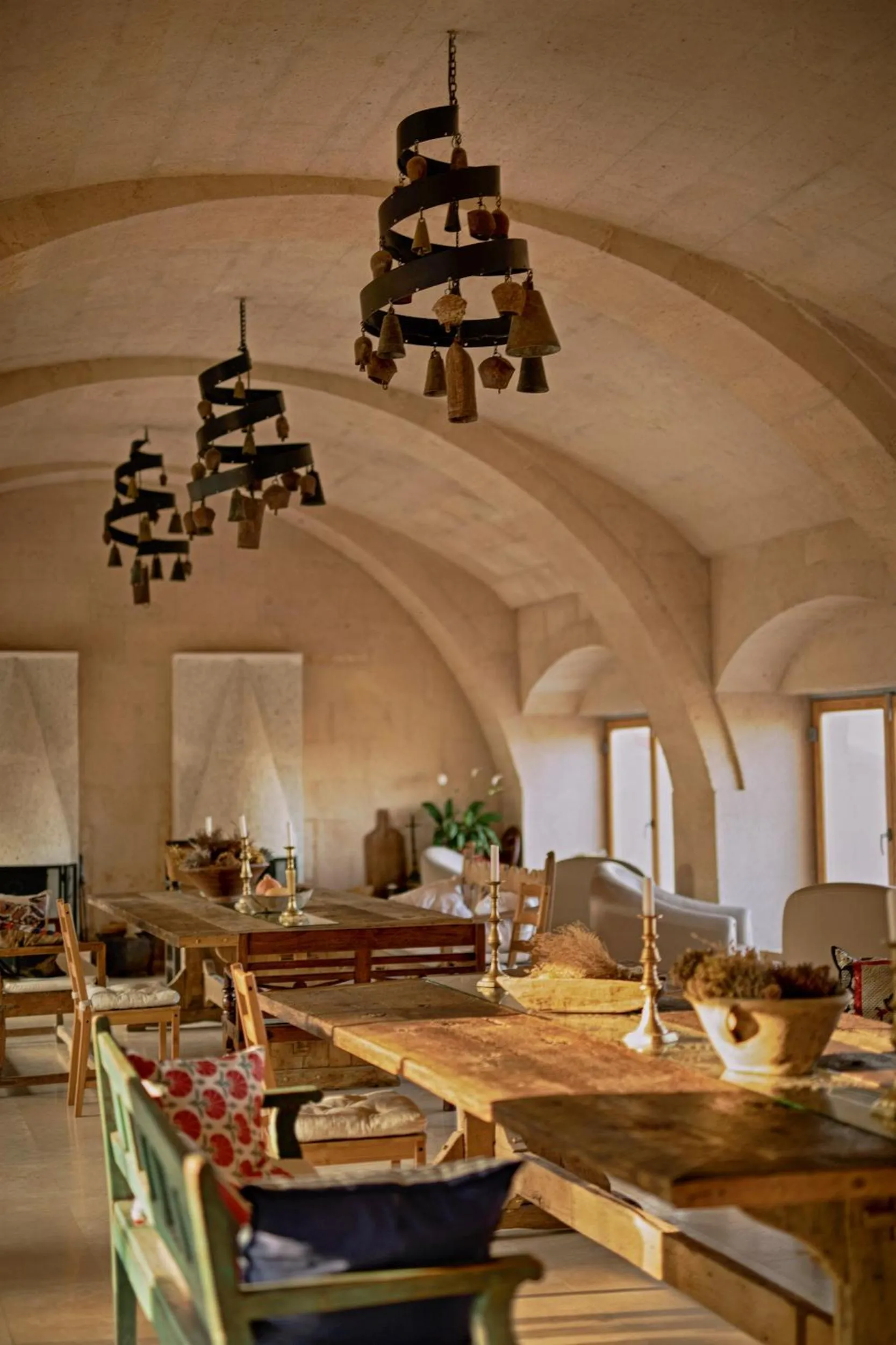 Decorative detail in Kistar Cave Hotel