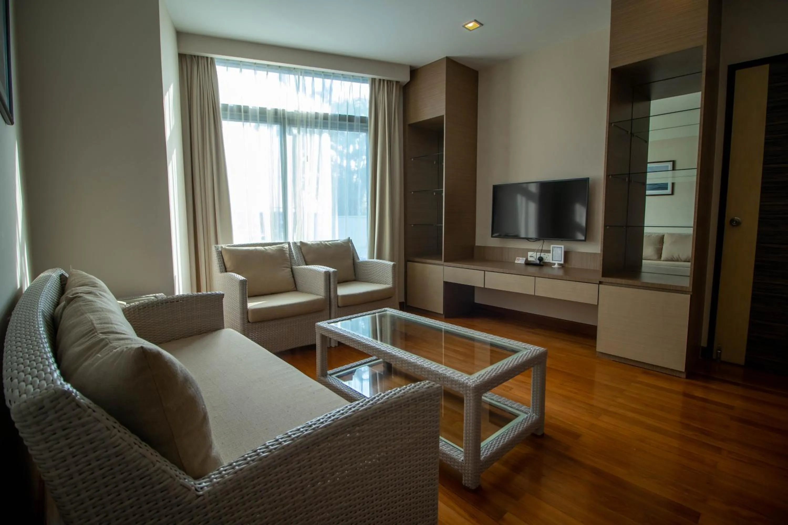 Living room in Republic of Singapore Yacht Club