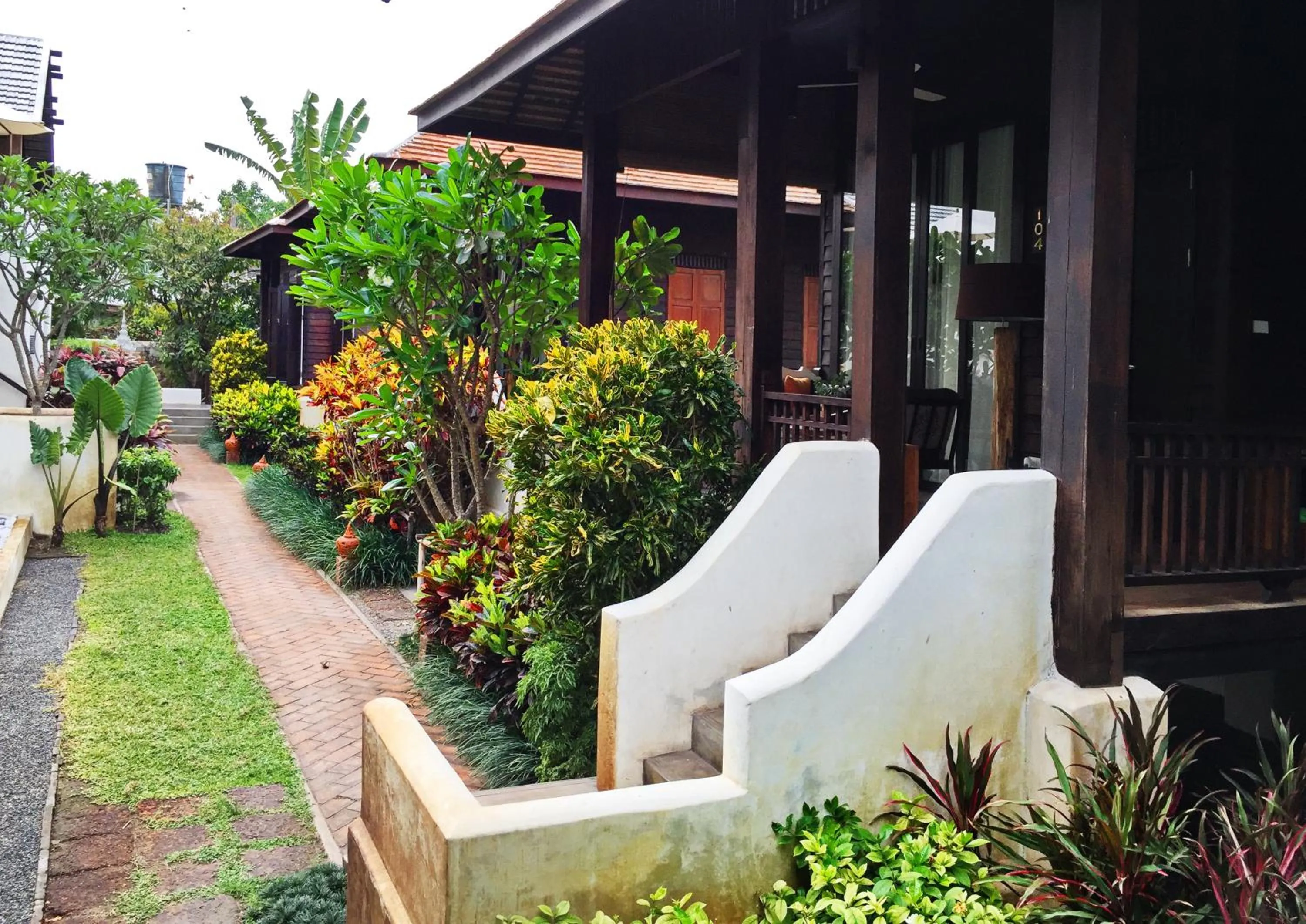 Decorative detail in Baan Saen Fang Chiang Mai